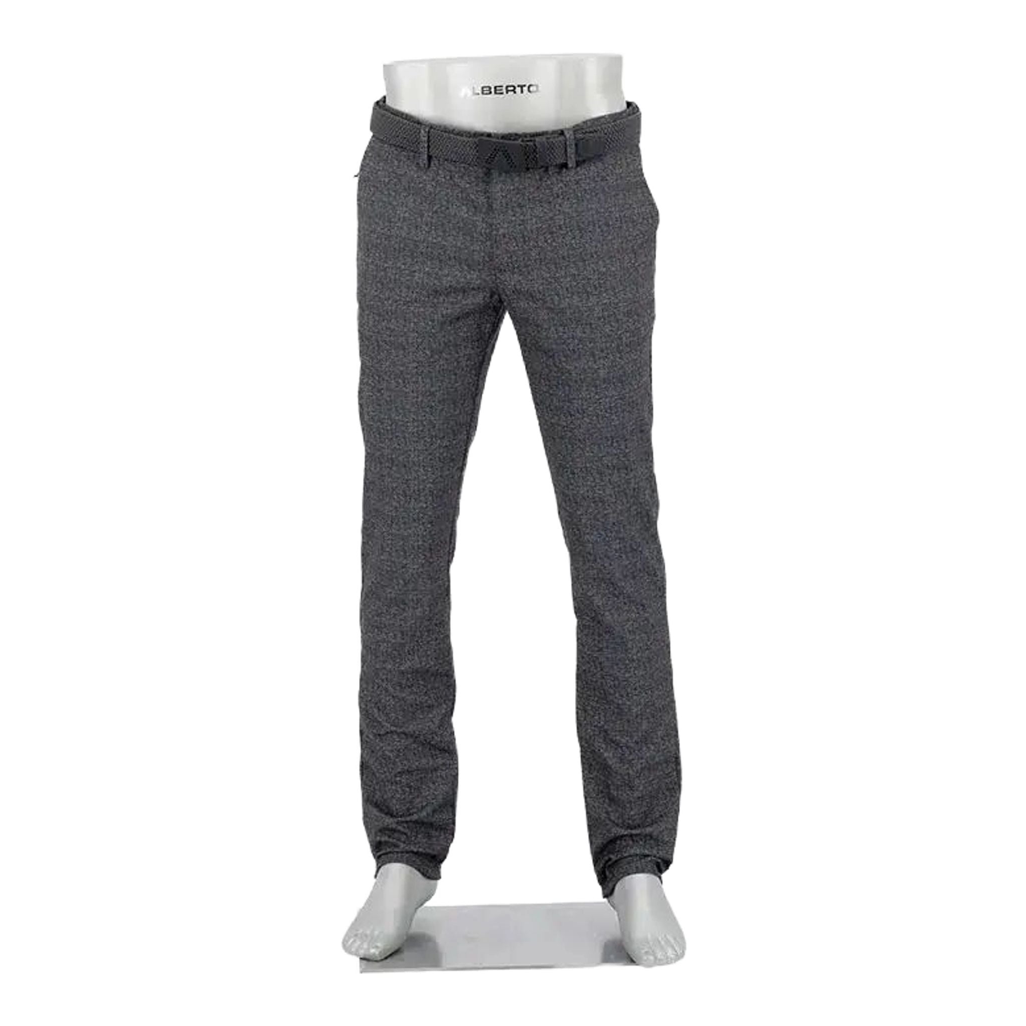 Alberto Rookie-7 Jersey Check Golfhose Herren