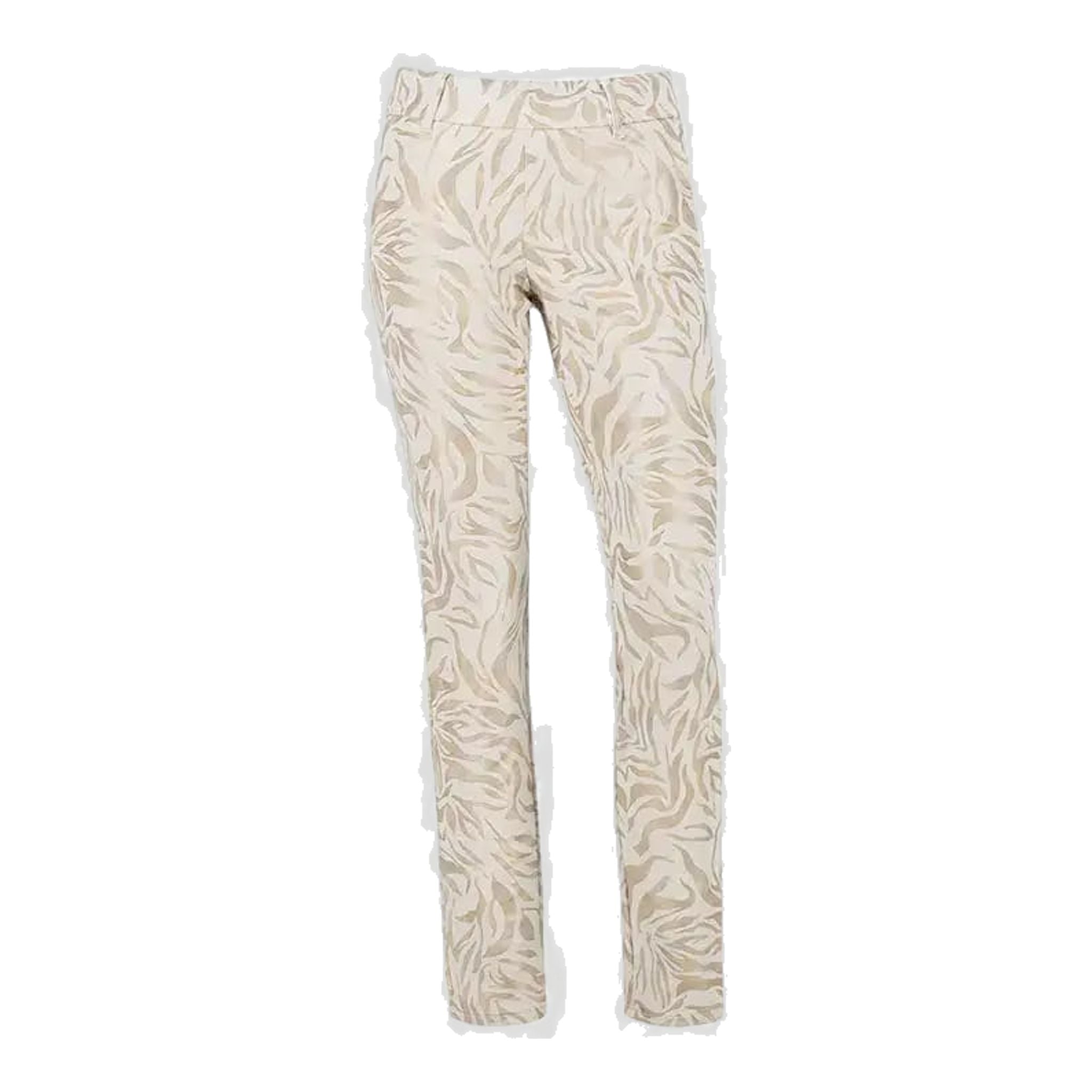 Alberto Lucy Golden Print Jersey Golfové nohavice Dámske