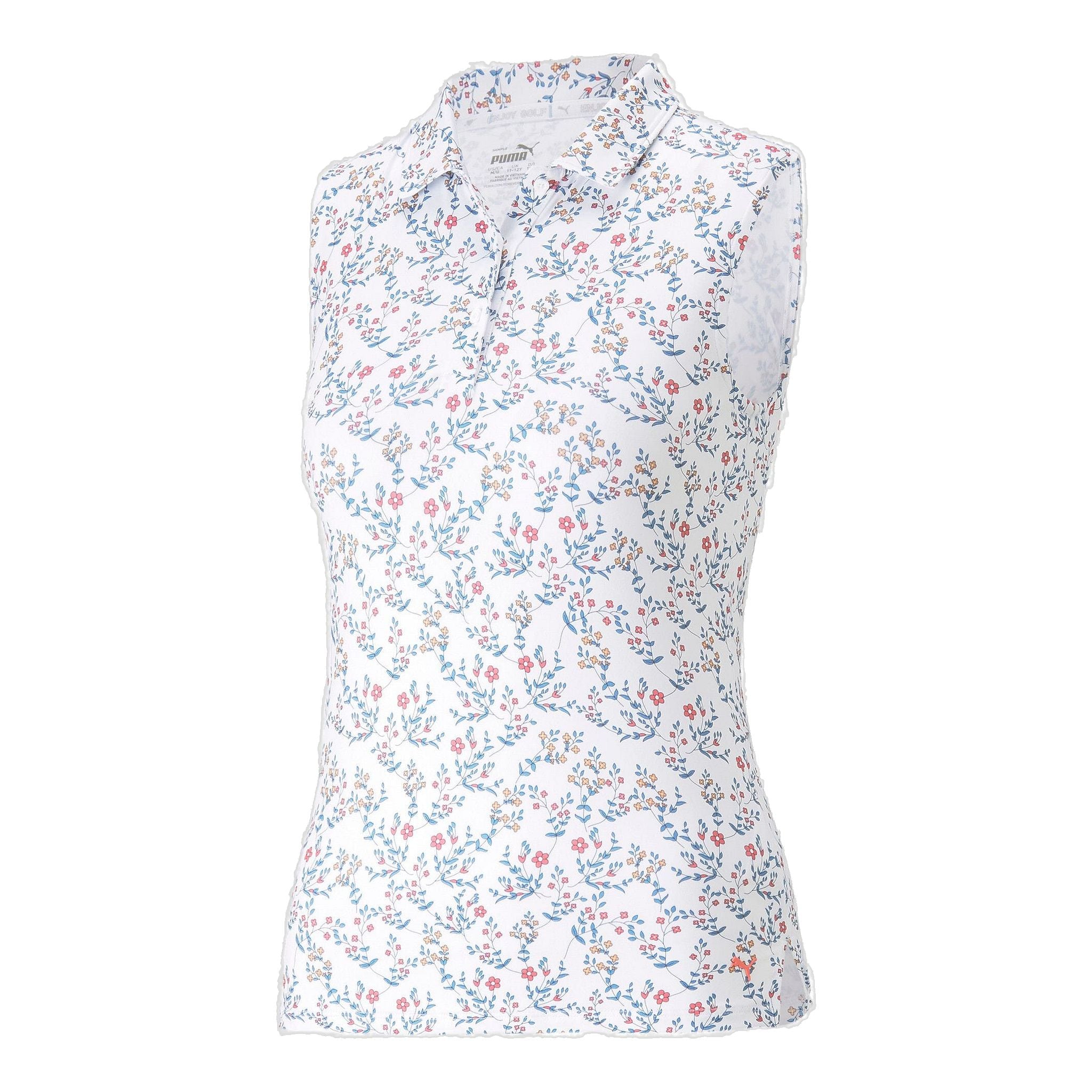 Dievčenská polokošeľa Puma Mattr Micro Floral Polo Shirt Women