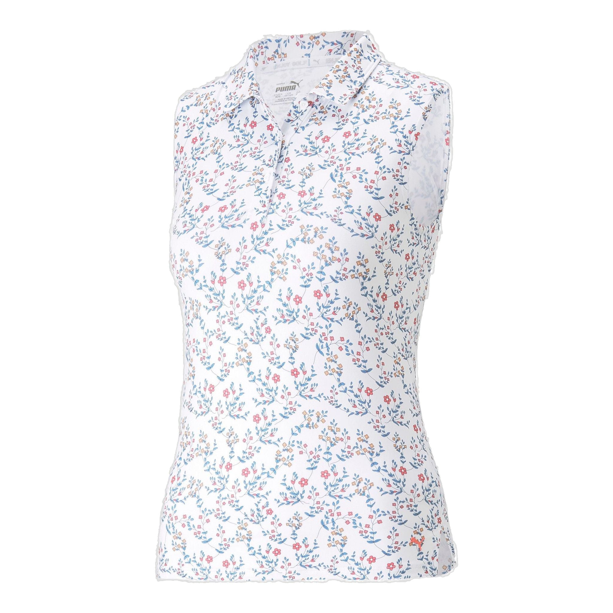 Dievčenská polokošeľa Puma Mattr Micro Floral Polo Shirt Women