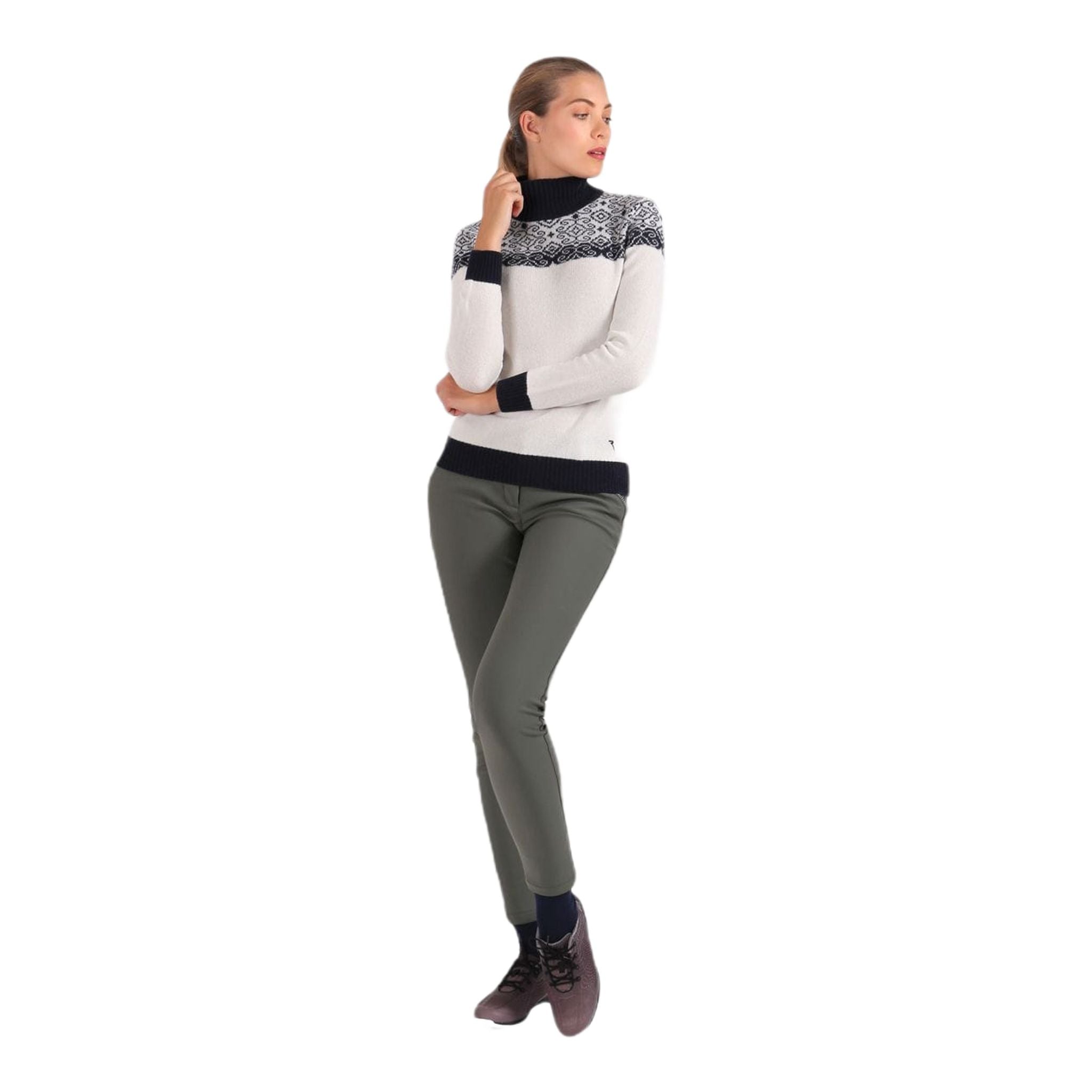 Chervo W Pullover Naka Weiß Damen