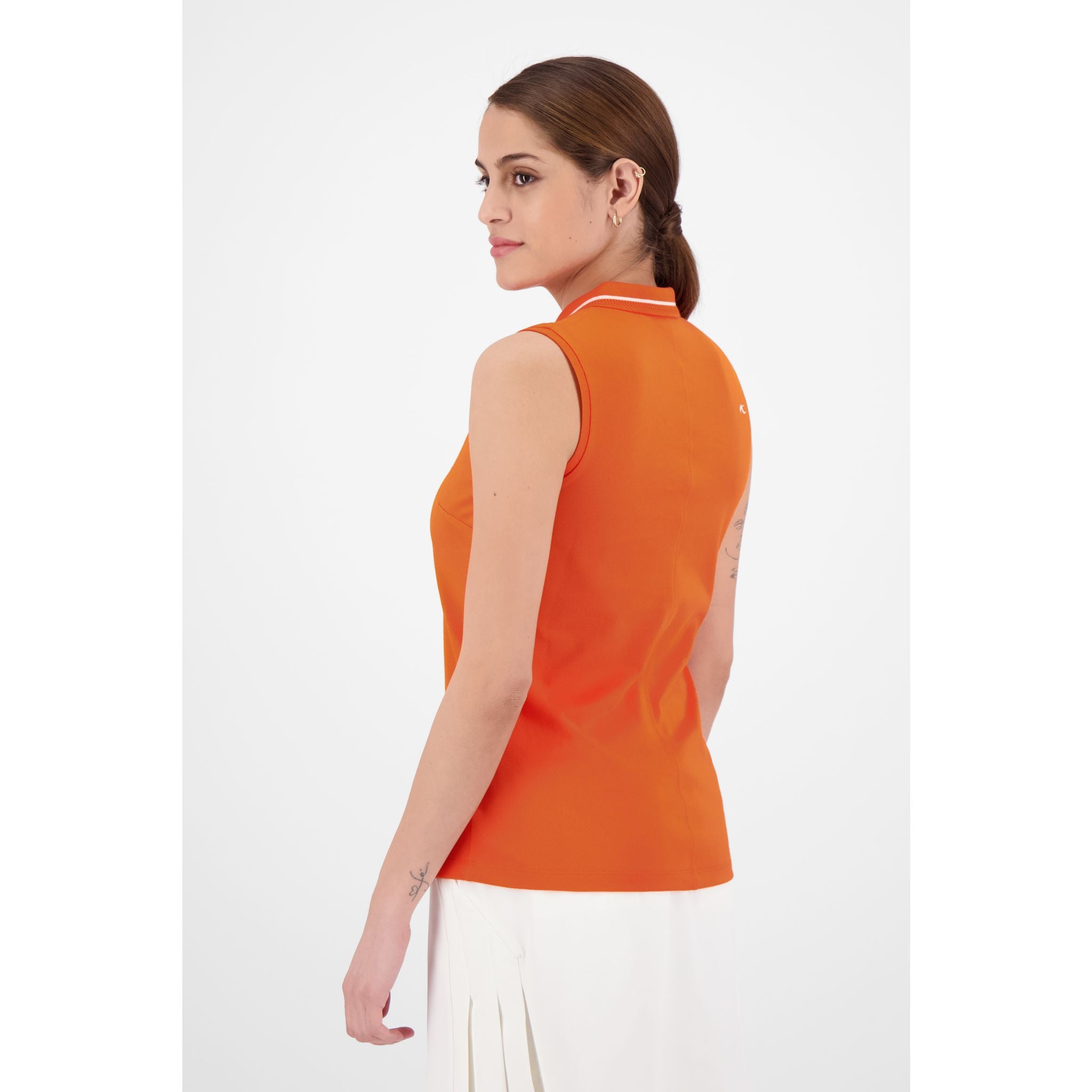 Kjus W Sanna SL Polo Mandarine Damen