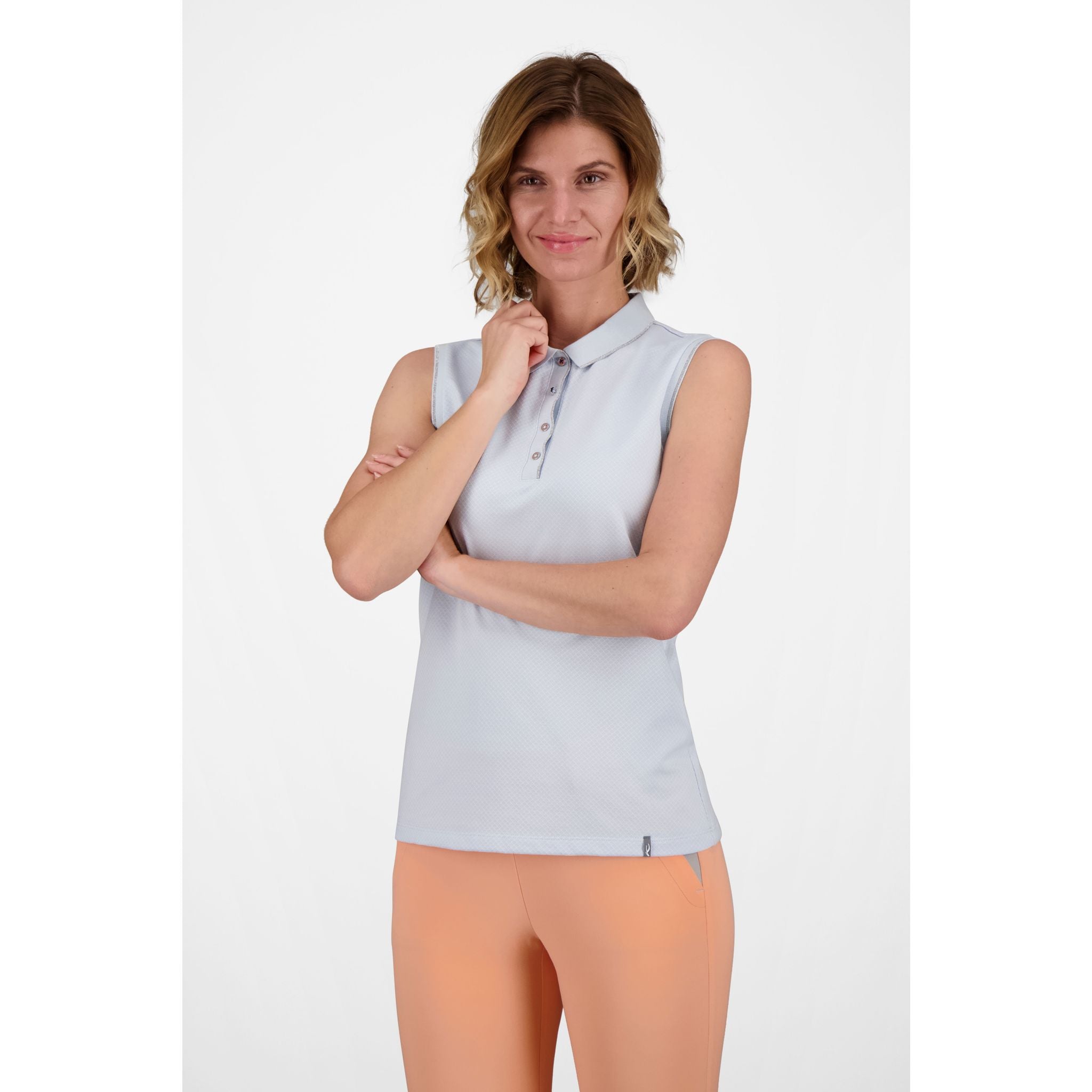 Kjus Ella Structure S/L Golfpolo Damen
