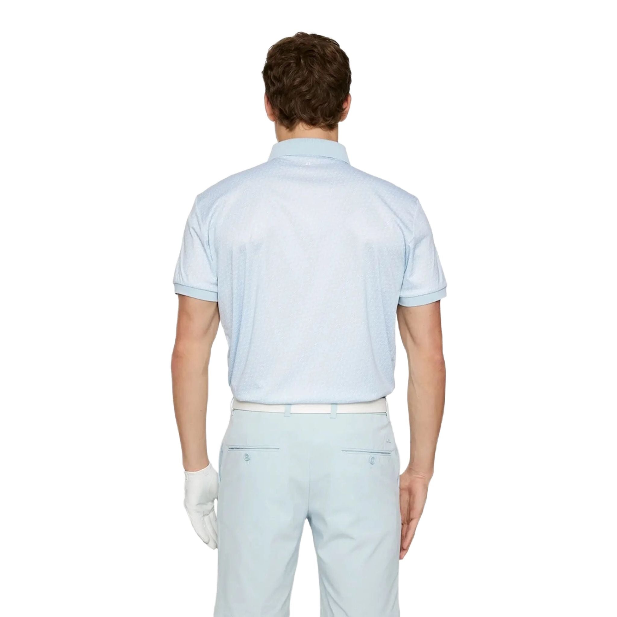 J. Lindeberg Tour Tech Print Polo Herren