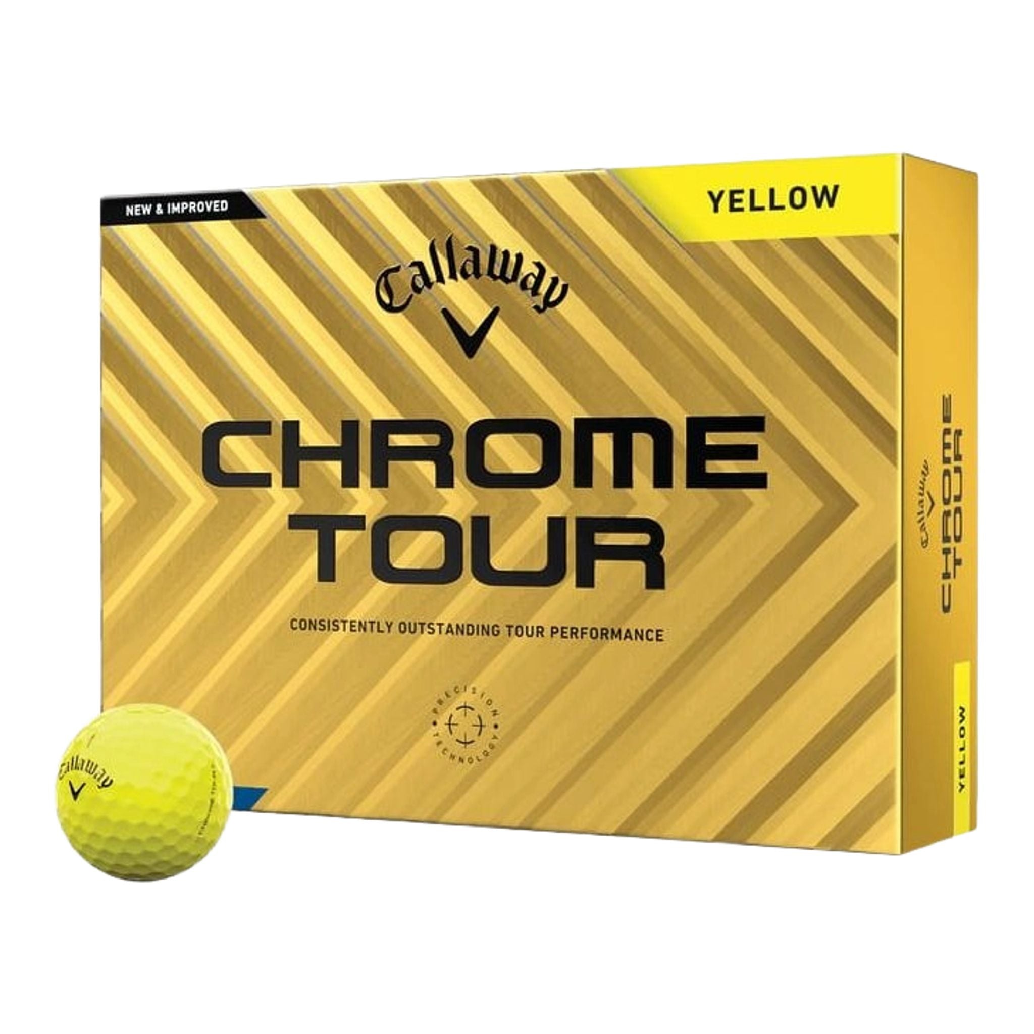 Golfové loptičky Callaway Chrome Tour (2024)