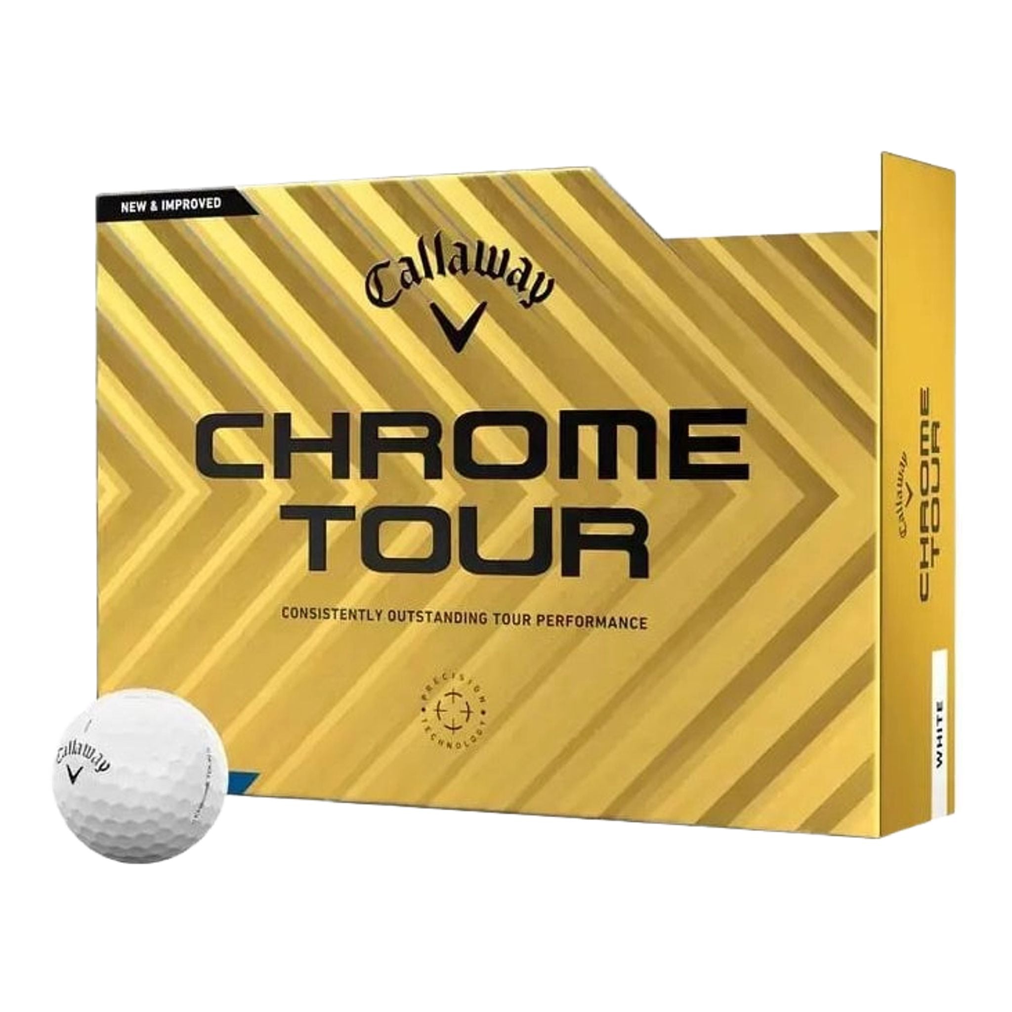 Golfové loptičky Callaway Chrome Tour (2024)