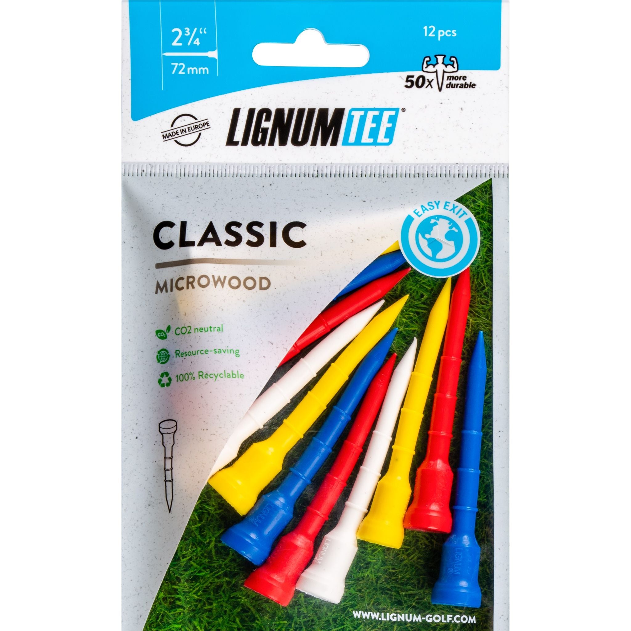 Klasické tričko Lignum 72 mm