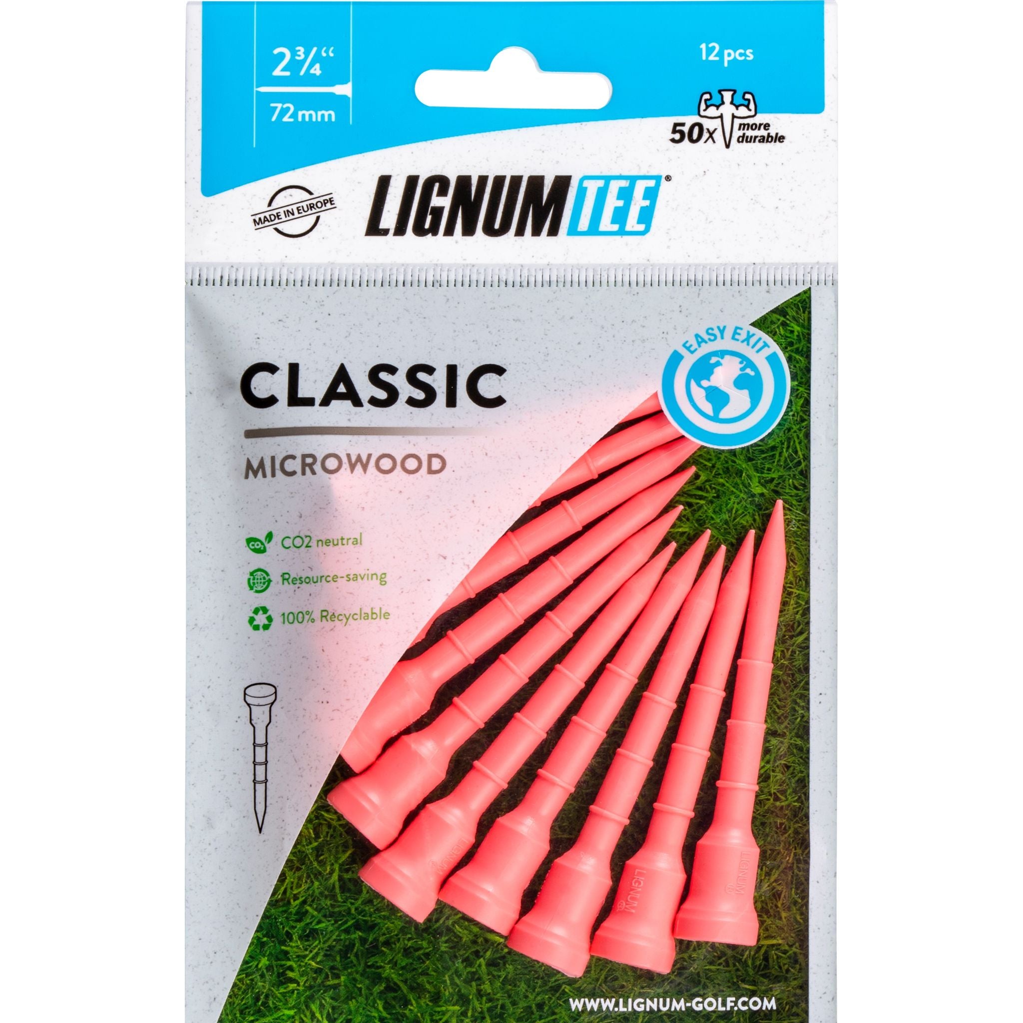 Klasické tričko Lignum 72 mm