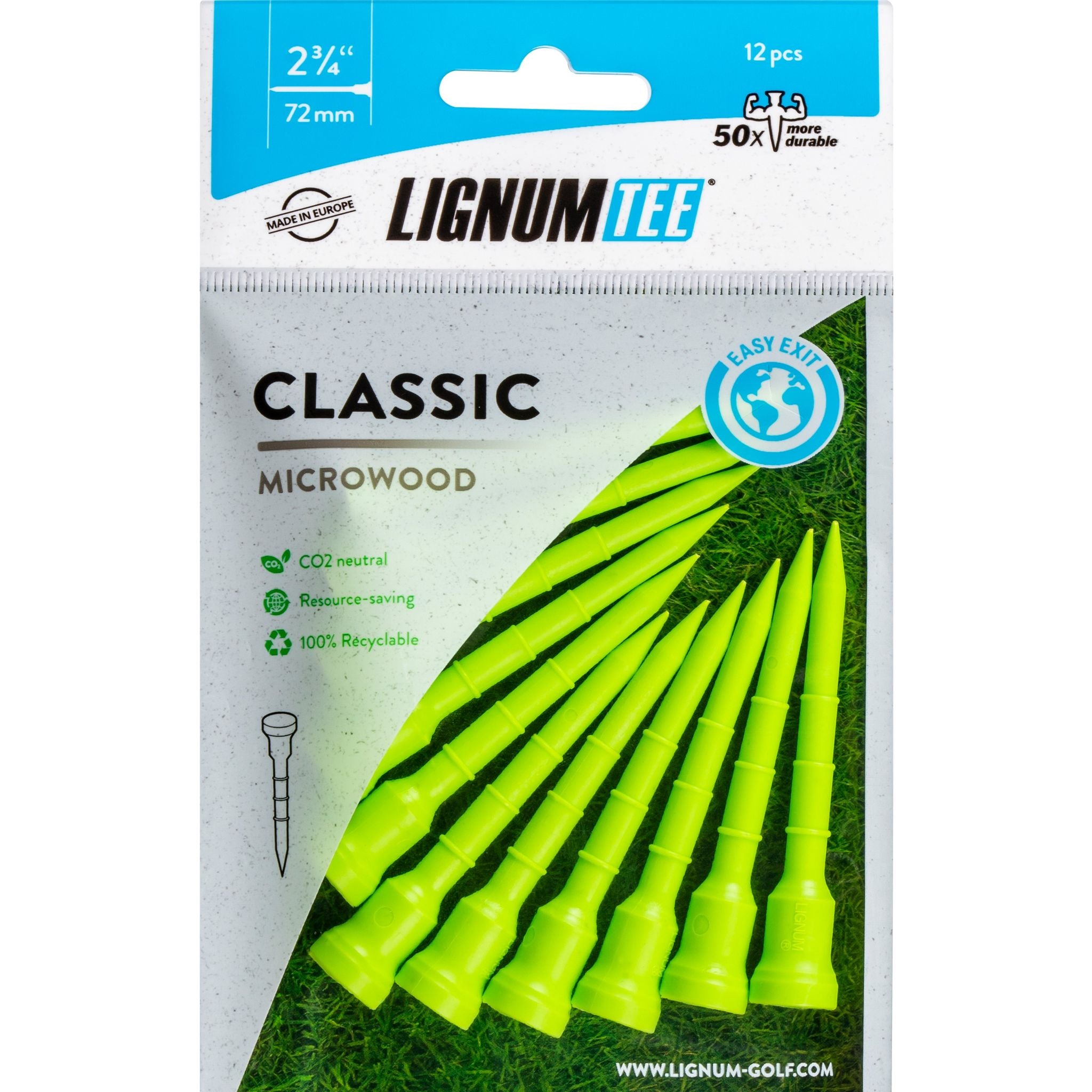 Klasické tričko Lignum 72 mm