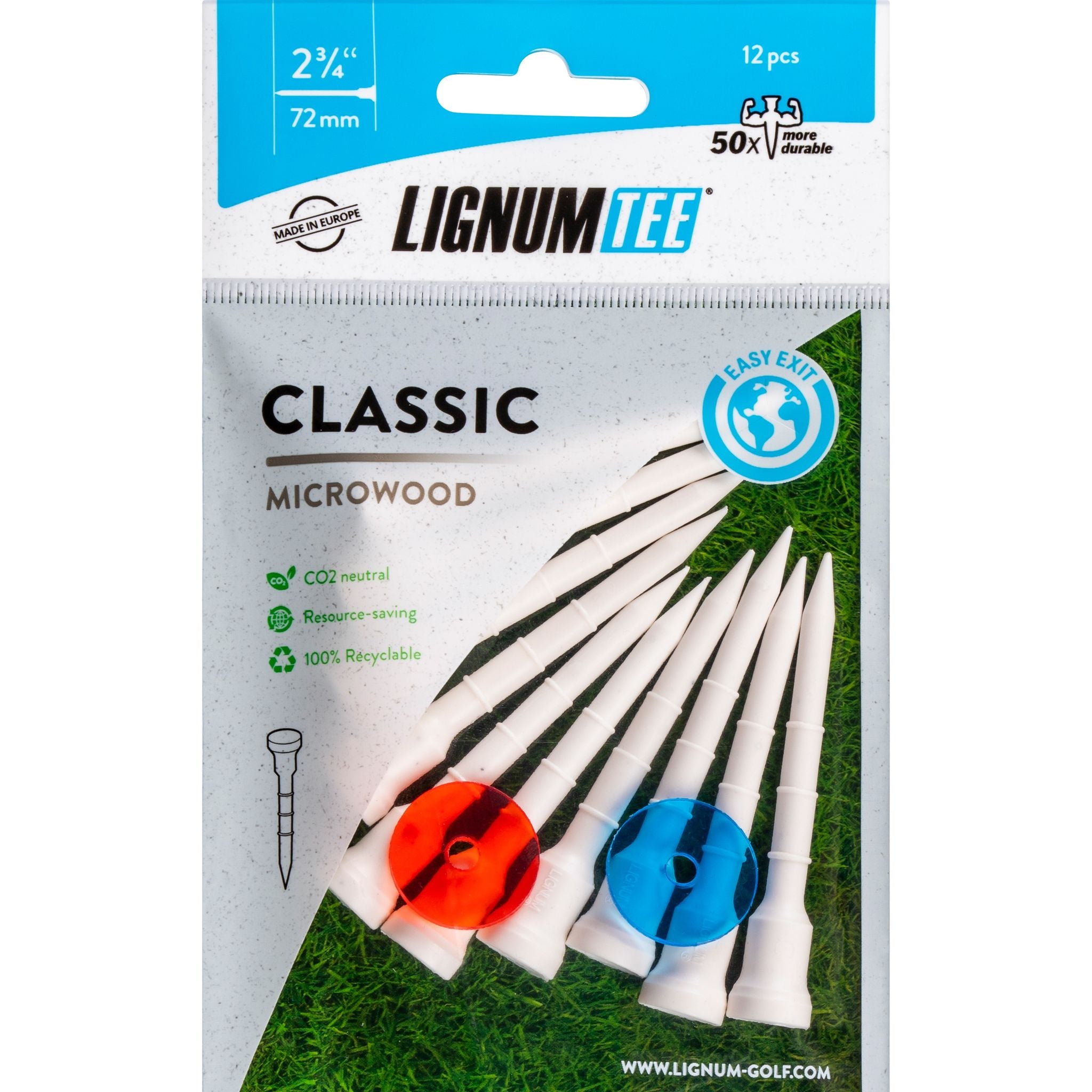 Klasické tričko Lignum 72 mm