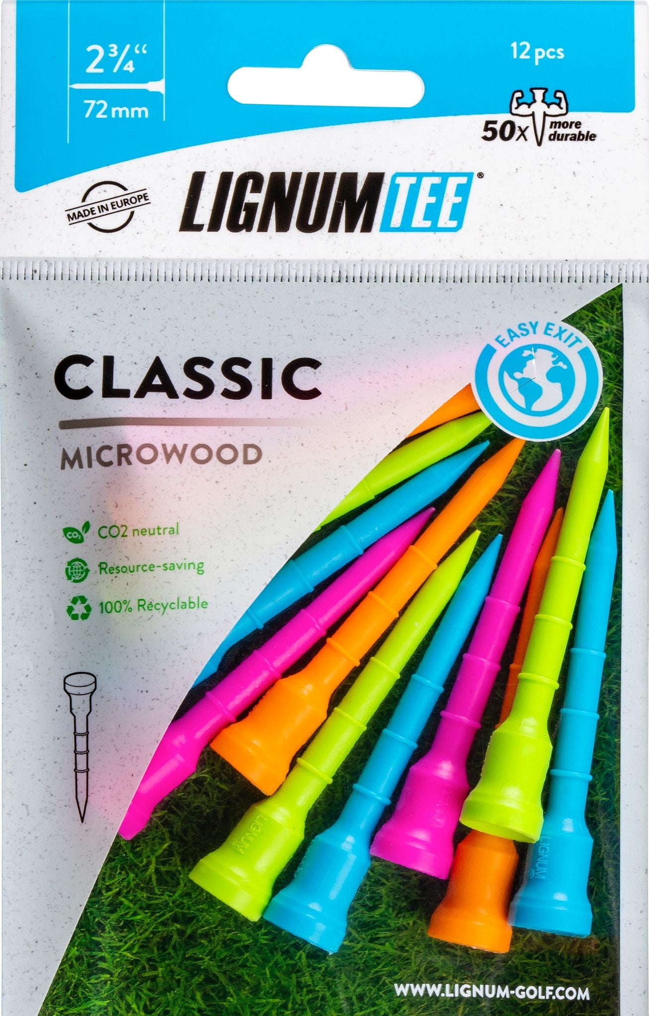 Tričká Lignum Classic 72 mm