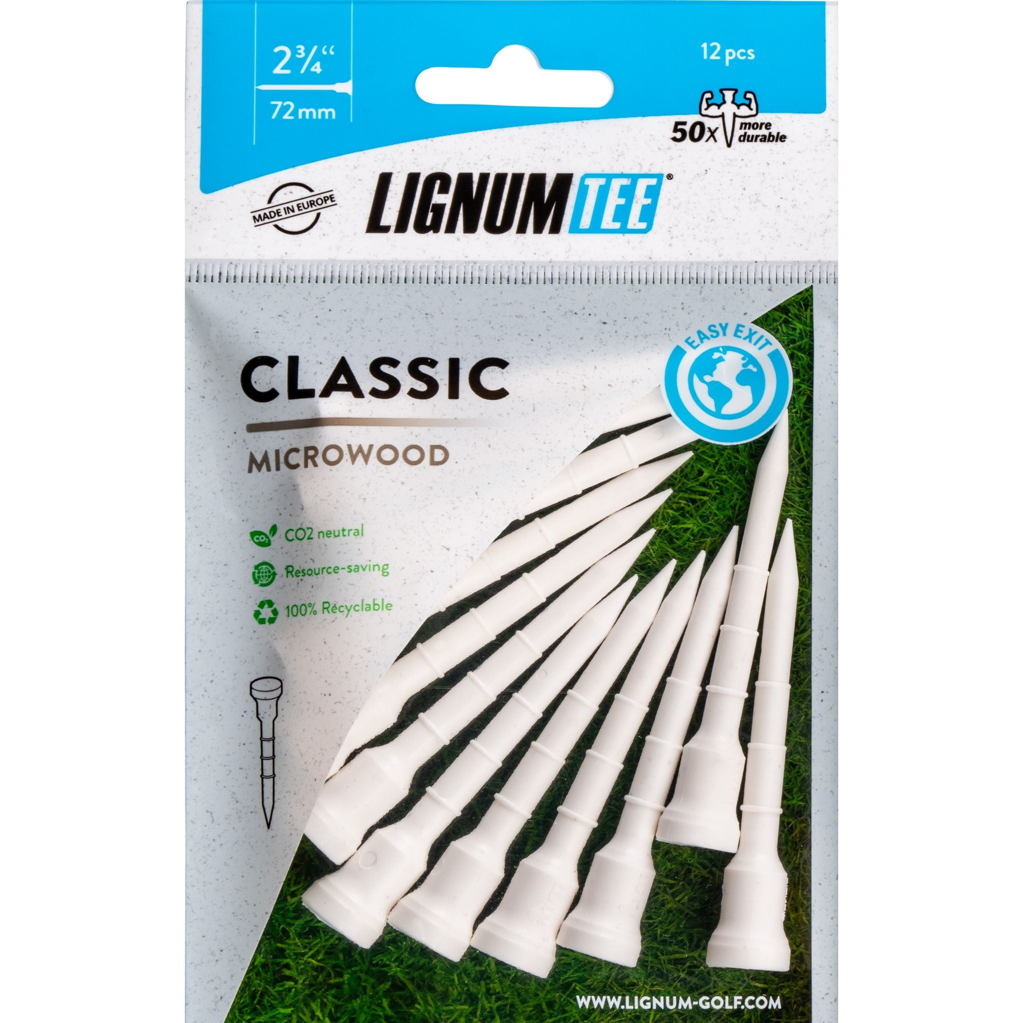 Klasické tričko Lignum 72 mm