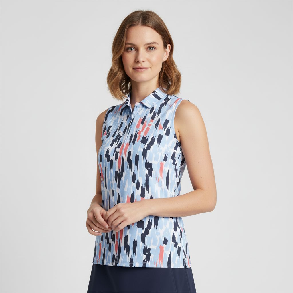 Puma Cloudspun Three Brush Sleeveless Polo Damen