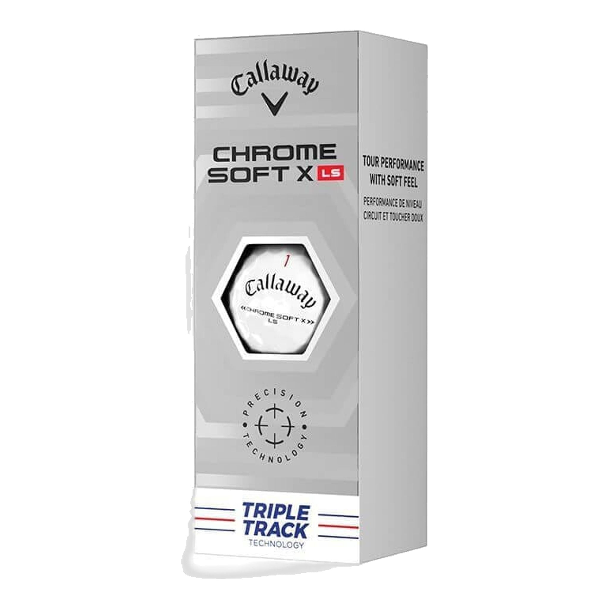 Golfové loptičky Callaway Chrome Soft X LS (2022)
