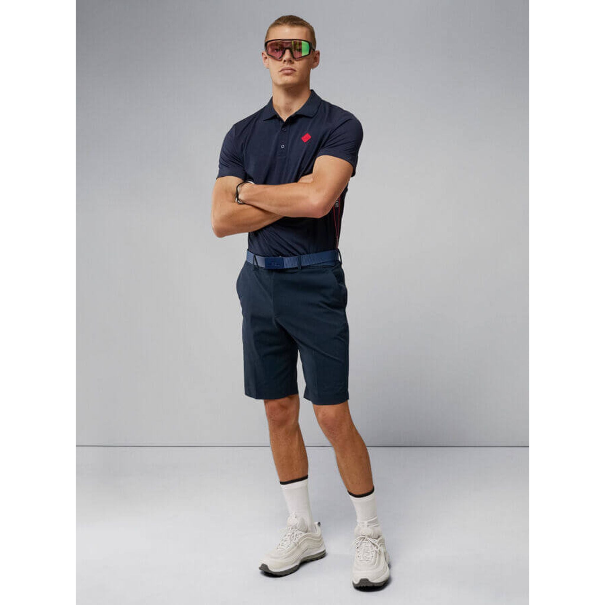 J. Lindeberg Diamond Regular Fit Golf Polo Herren