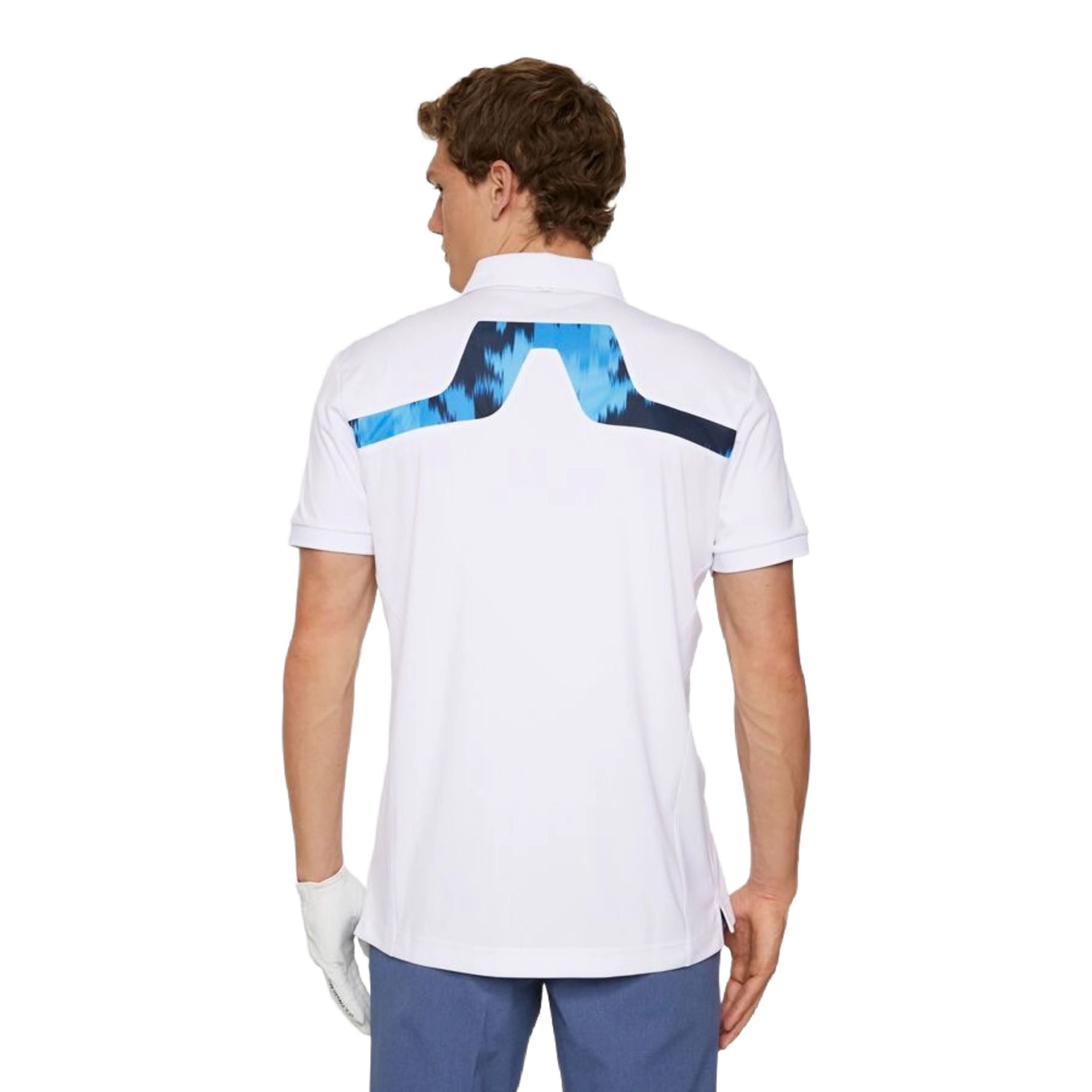 J. Lindeberg KV Print Polo Herren