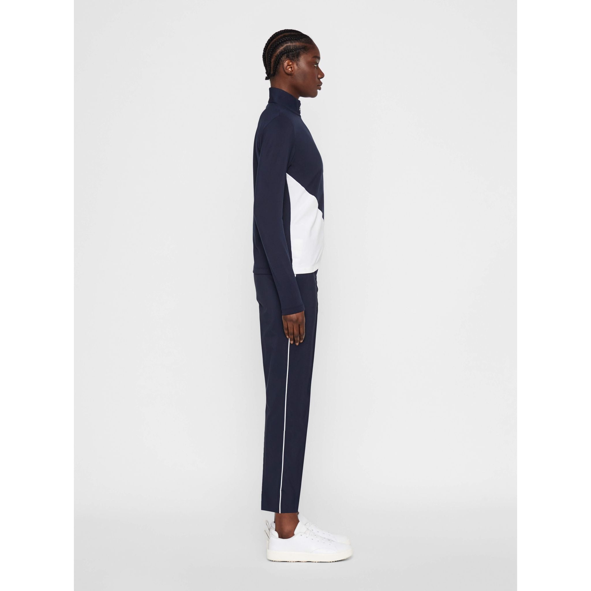 J. Lindeberg W Liza-Light Mid Sweater Jl Navy Damen