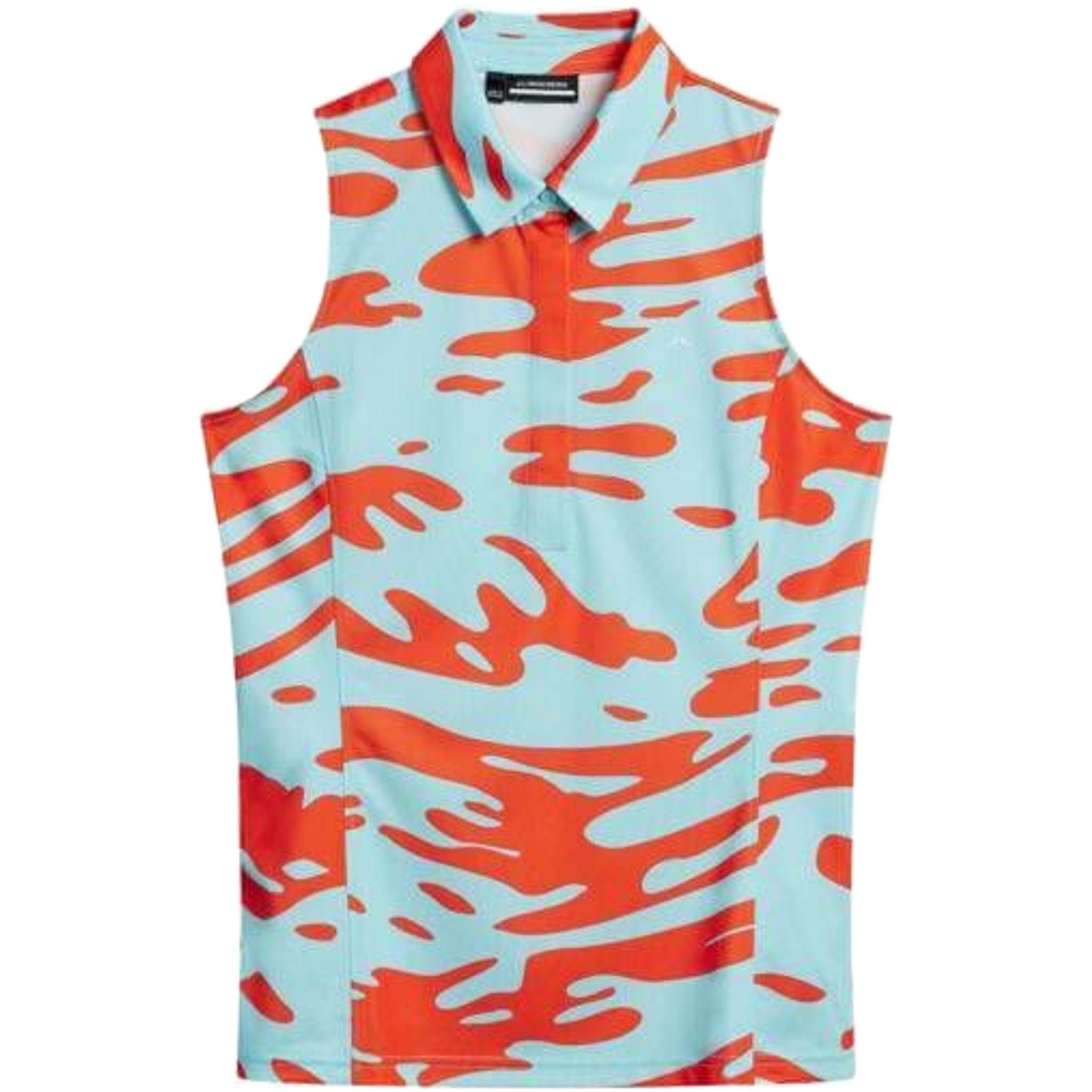 J. Lindeberg Dena Print Top Women bez rukávov