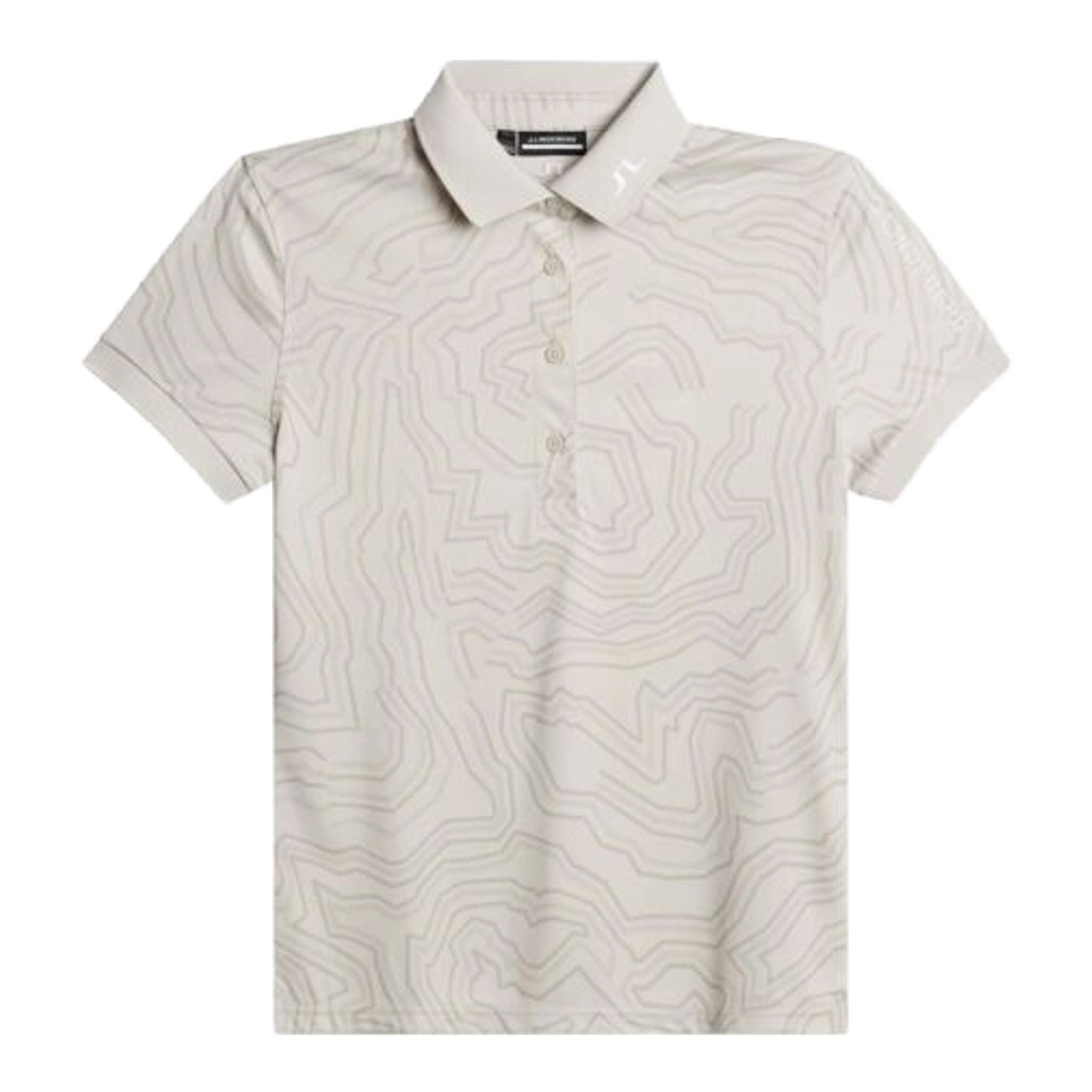 J. Lindeberg Tour Tech Print Polo Damen