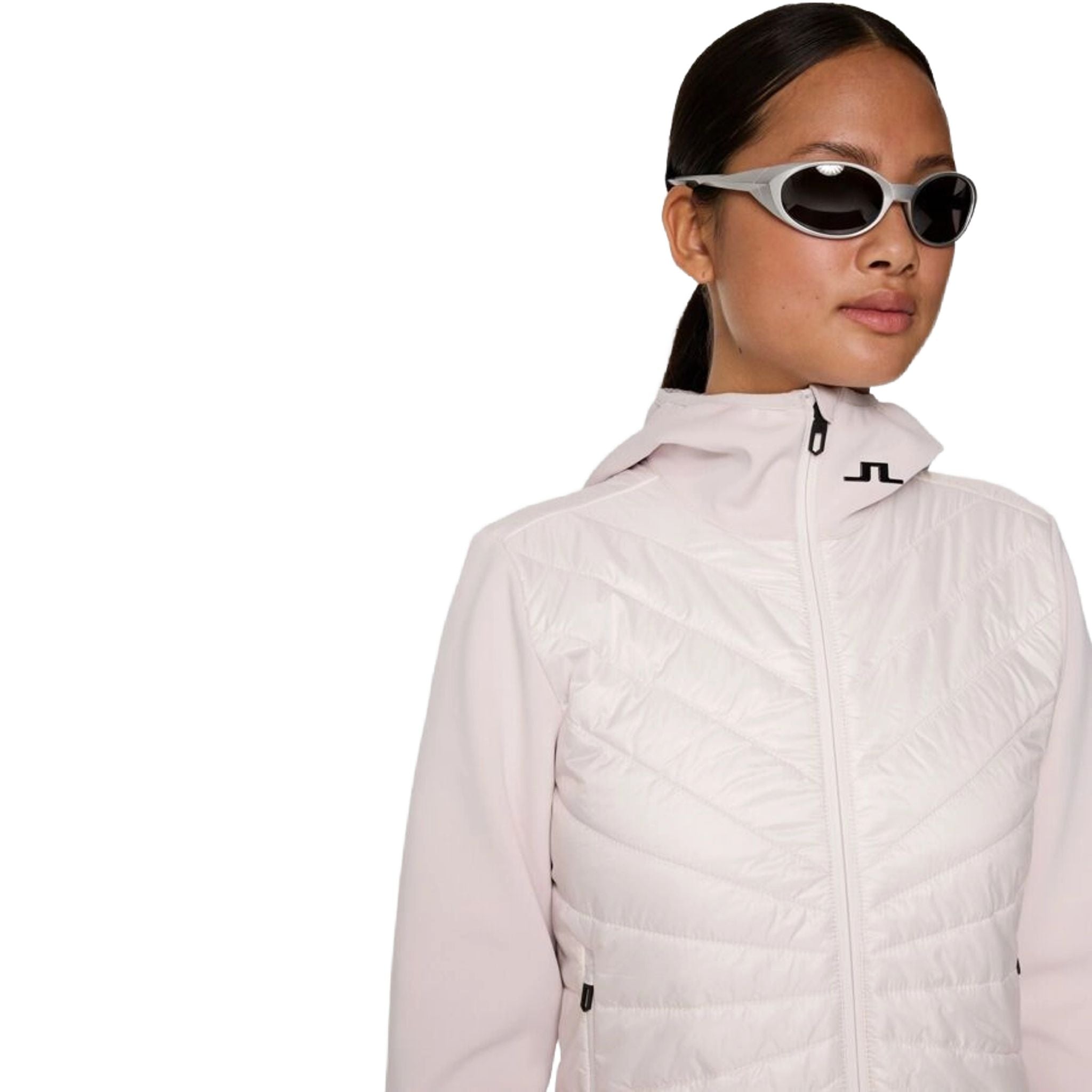 J. Lindeberg Madde Quilt Hybrid Kapuzenjacke Damen