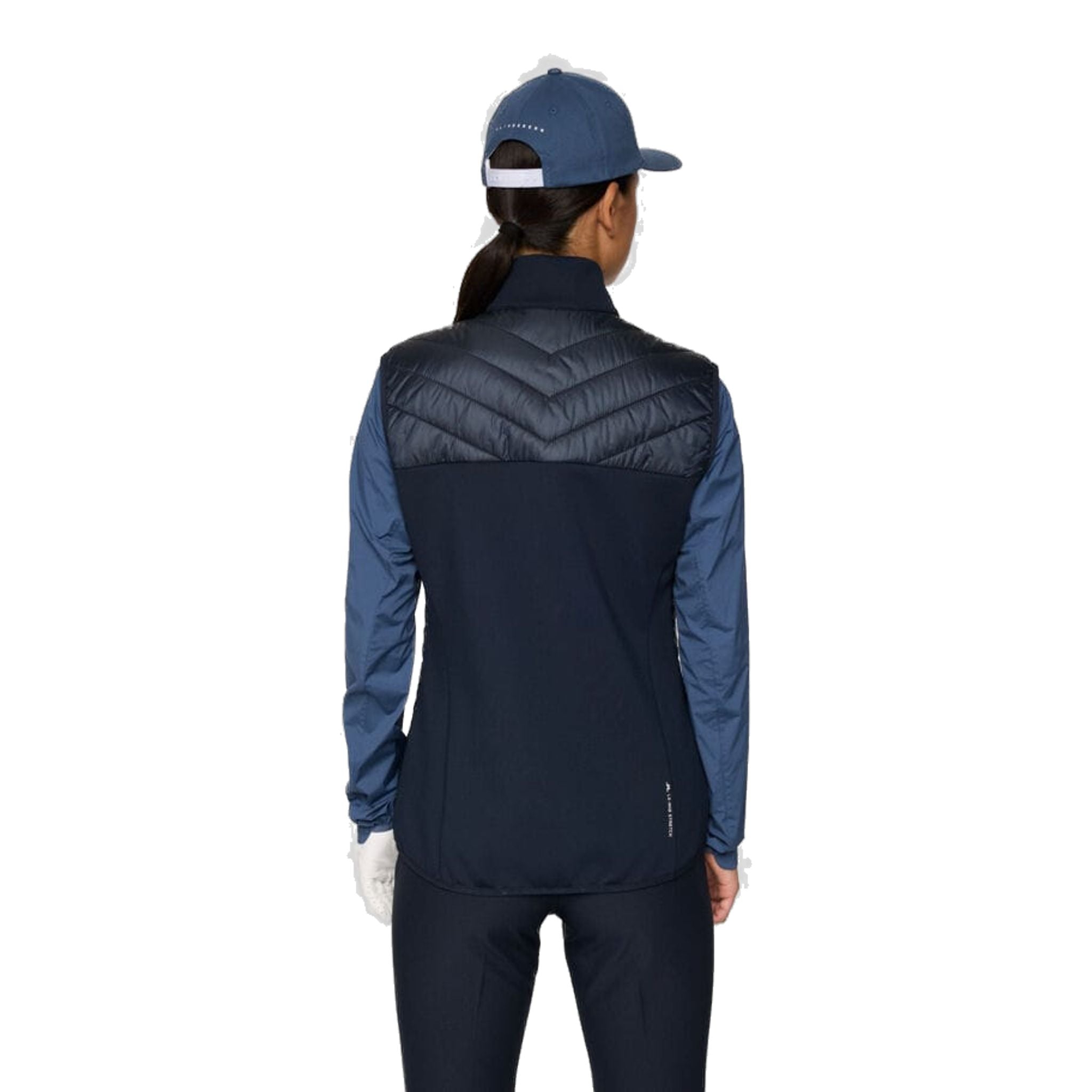 Dámska hybridná vesta J. Lindeberg Madde Quilt