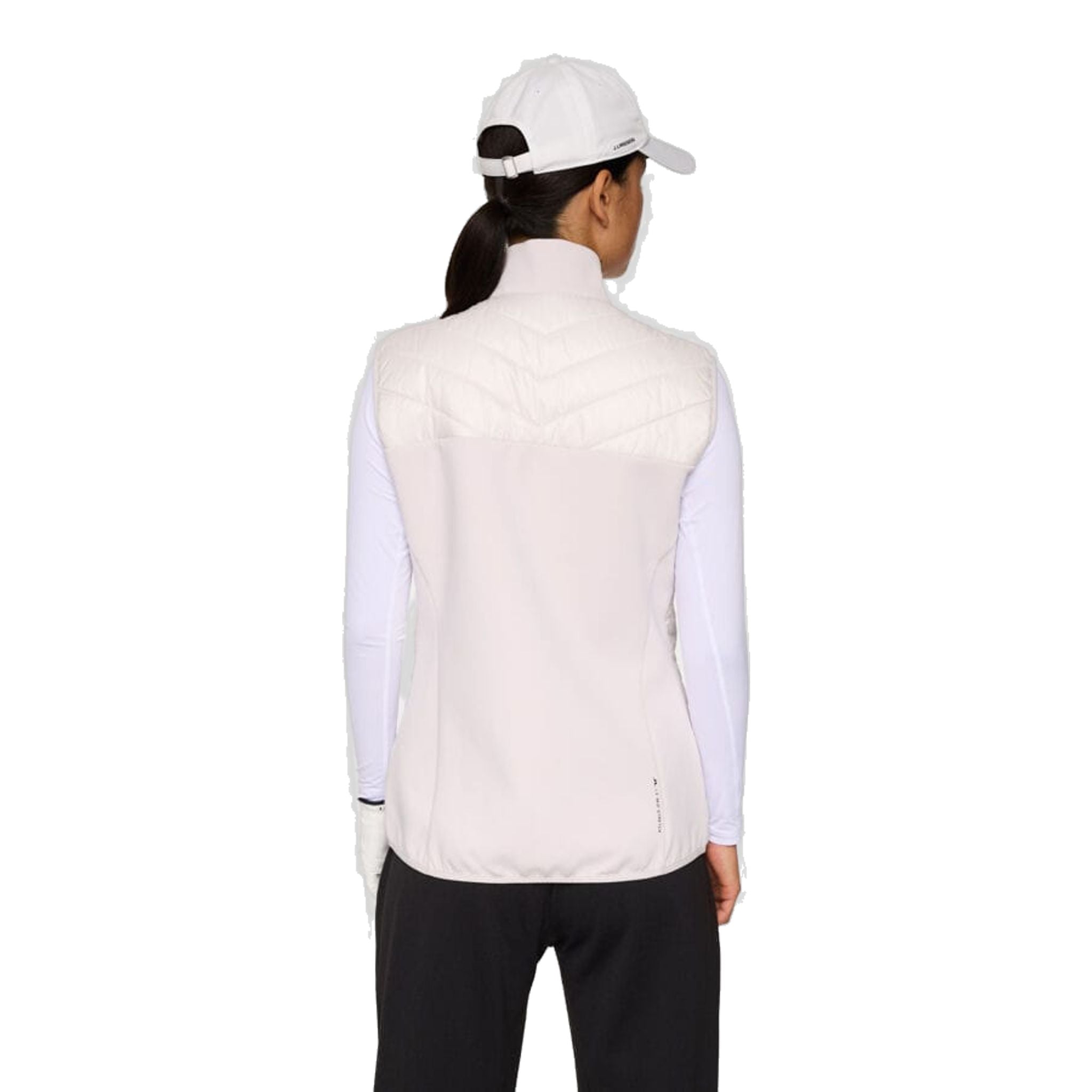 Dámska hybridná vesta J. Lindeberg Madde Quilt