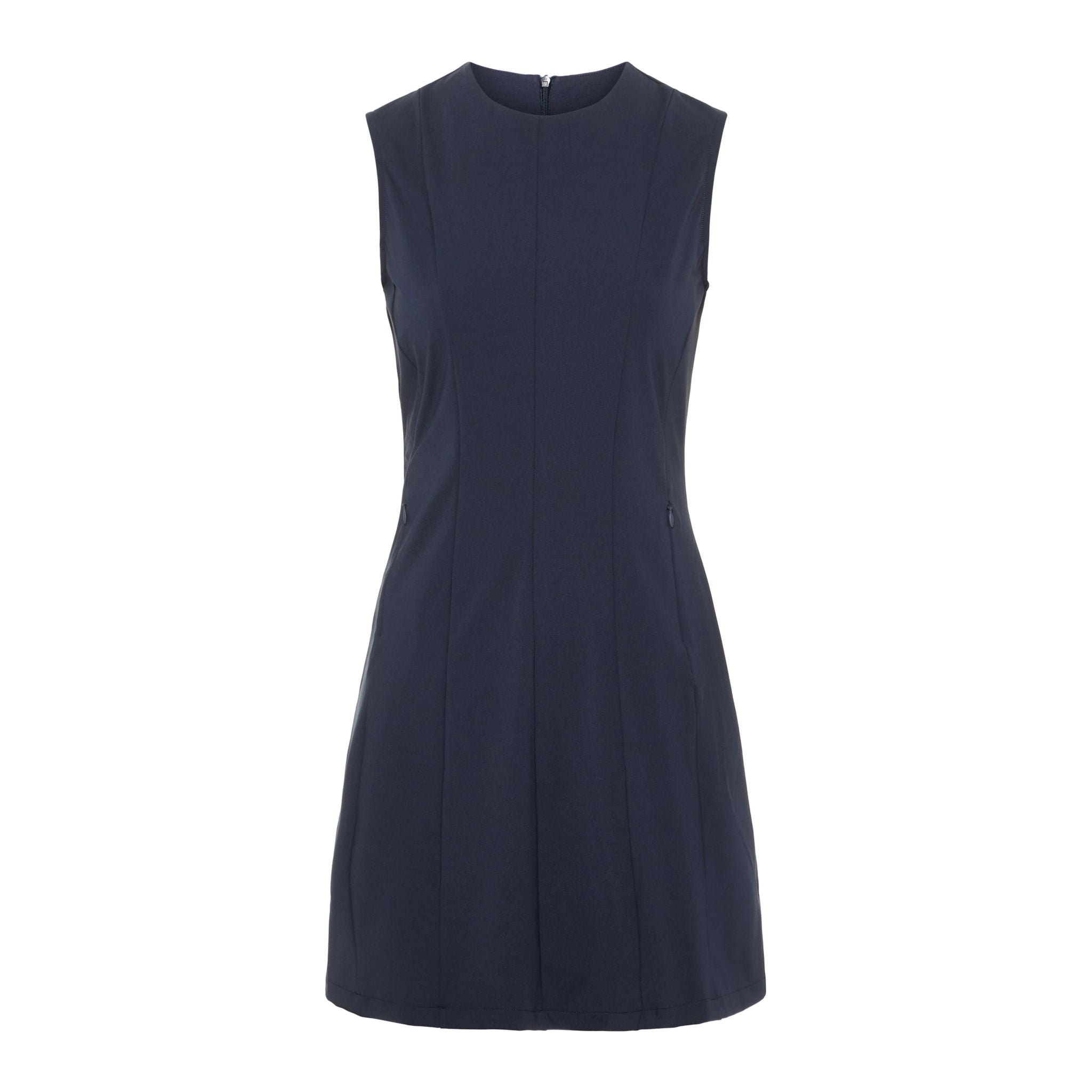 J. Lindeberg W Jasmin Lux Sculpt Kleid Jl Navy Damen