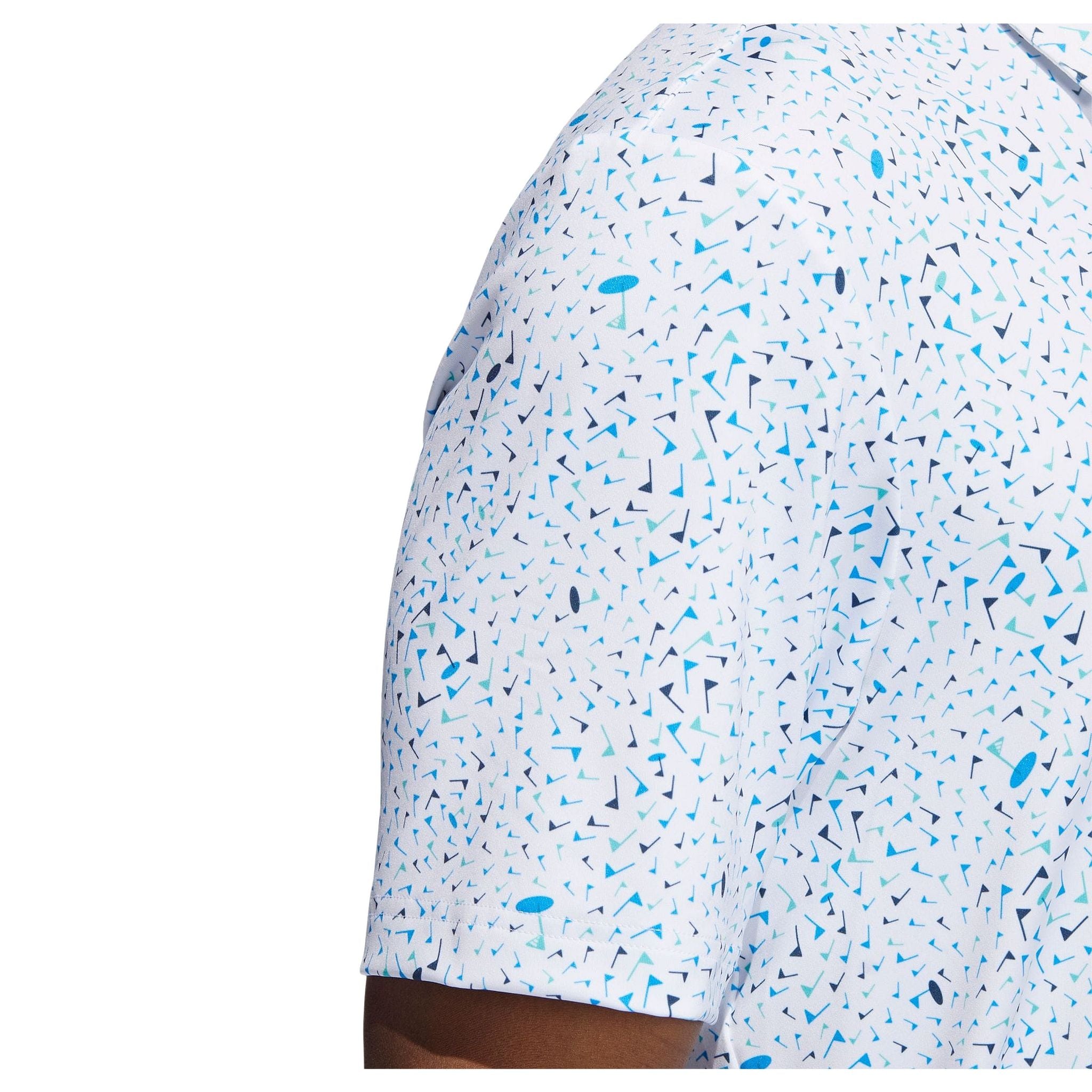 Adidas Flag Print Polo Herren