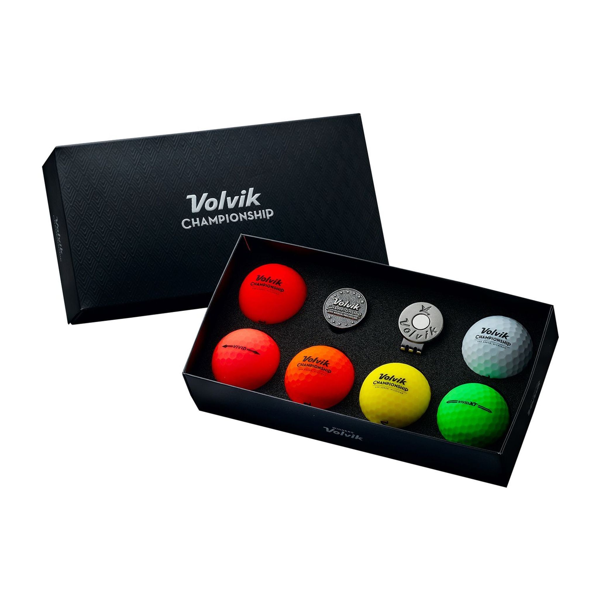 Volvik Champ Box [6 Bälle+1 Marker]