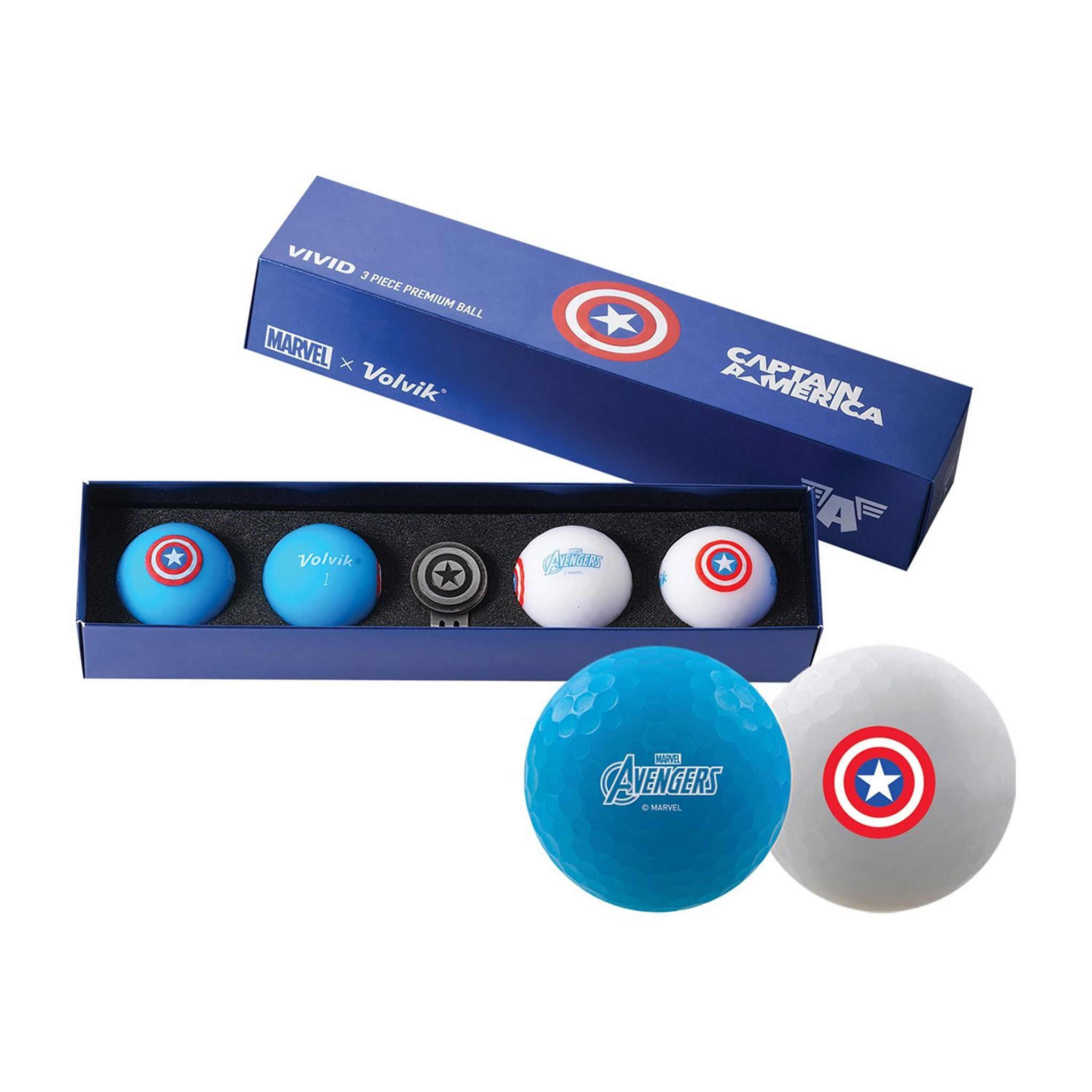 Volvik Marvel [4Balls+Marker)