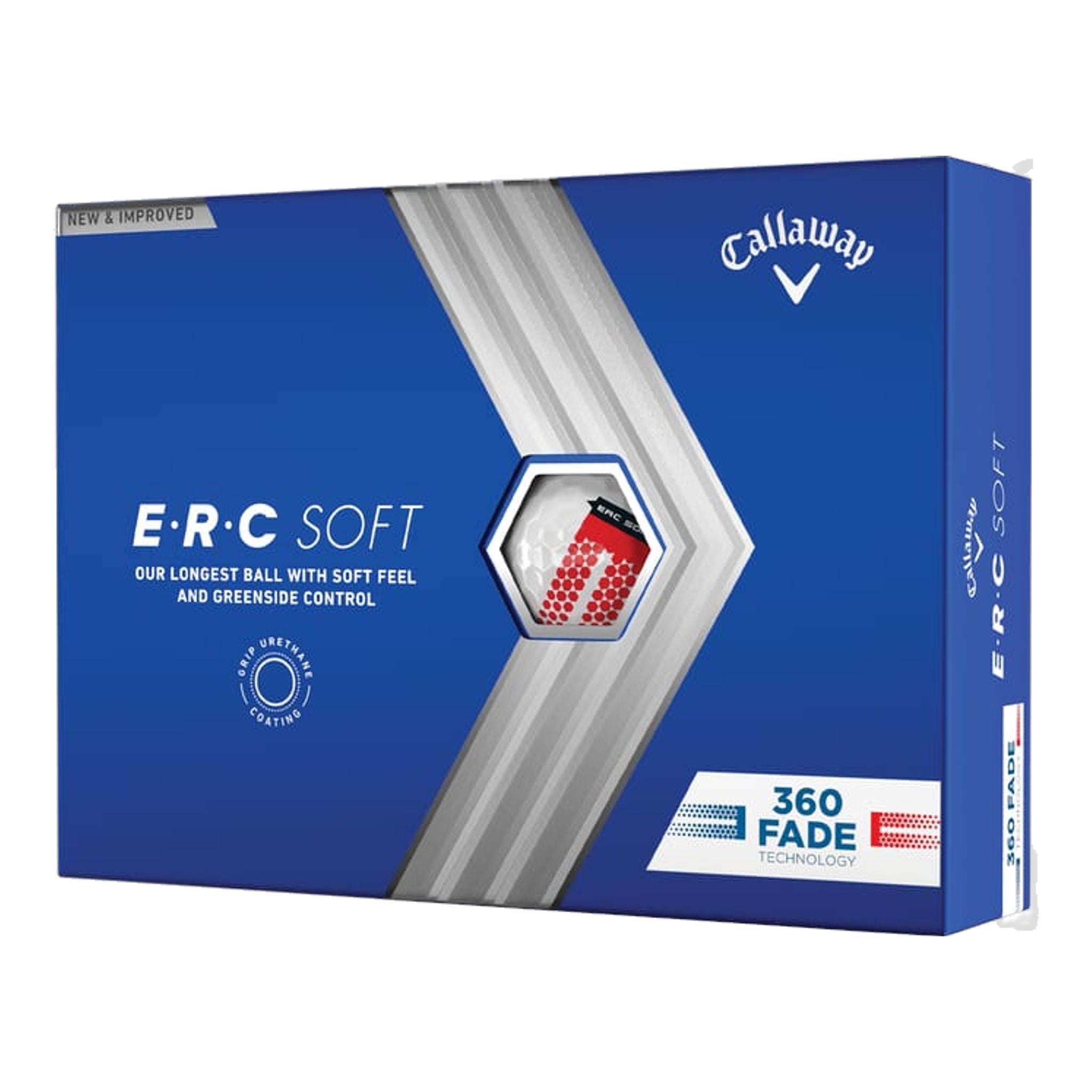 Callaway ERC Soft (23) [12 Stück] Fade 360 Golfbälle