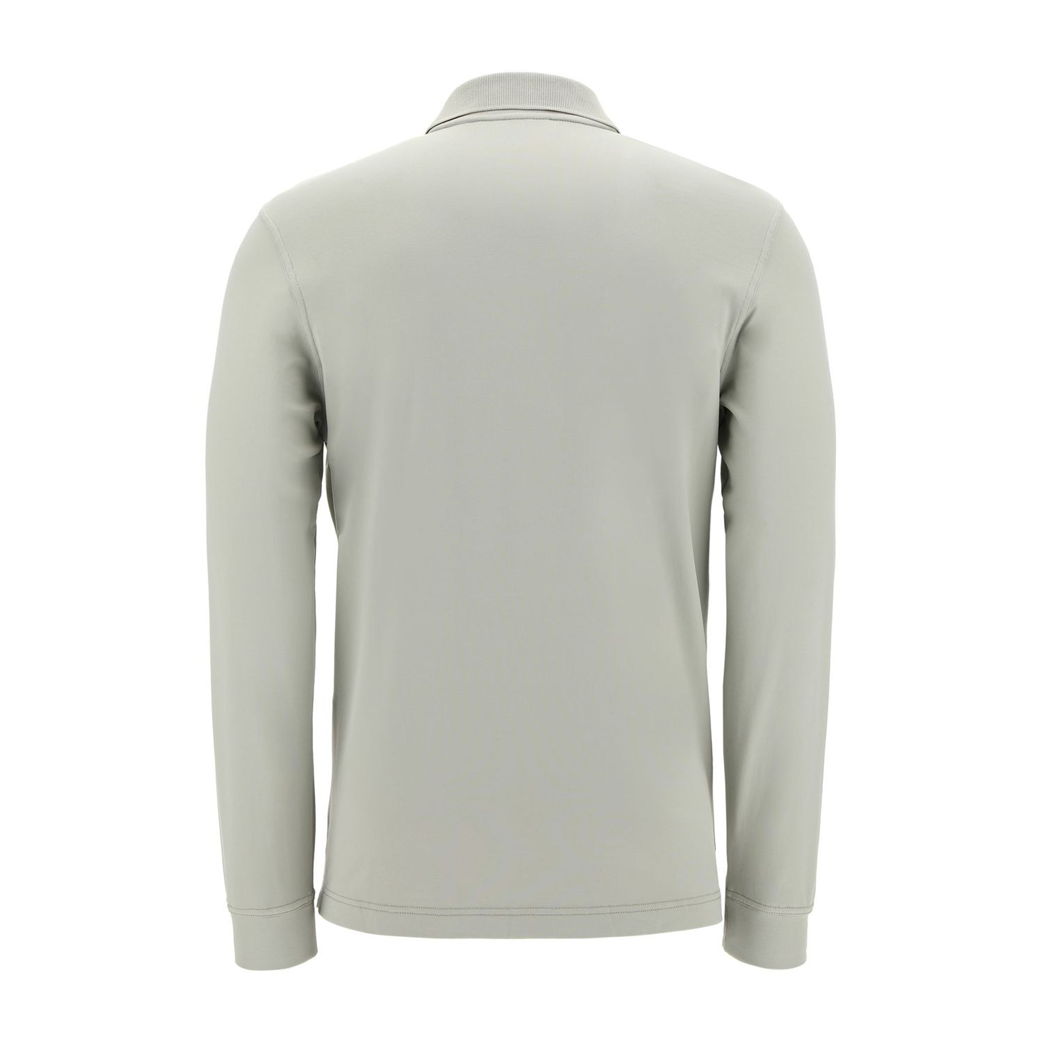 Chervo M Anguy LS Polo Grau/Grün Herren