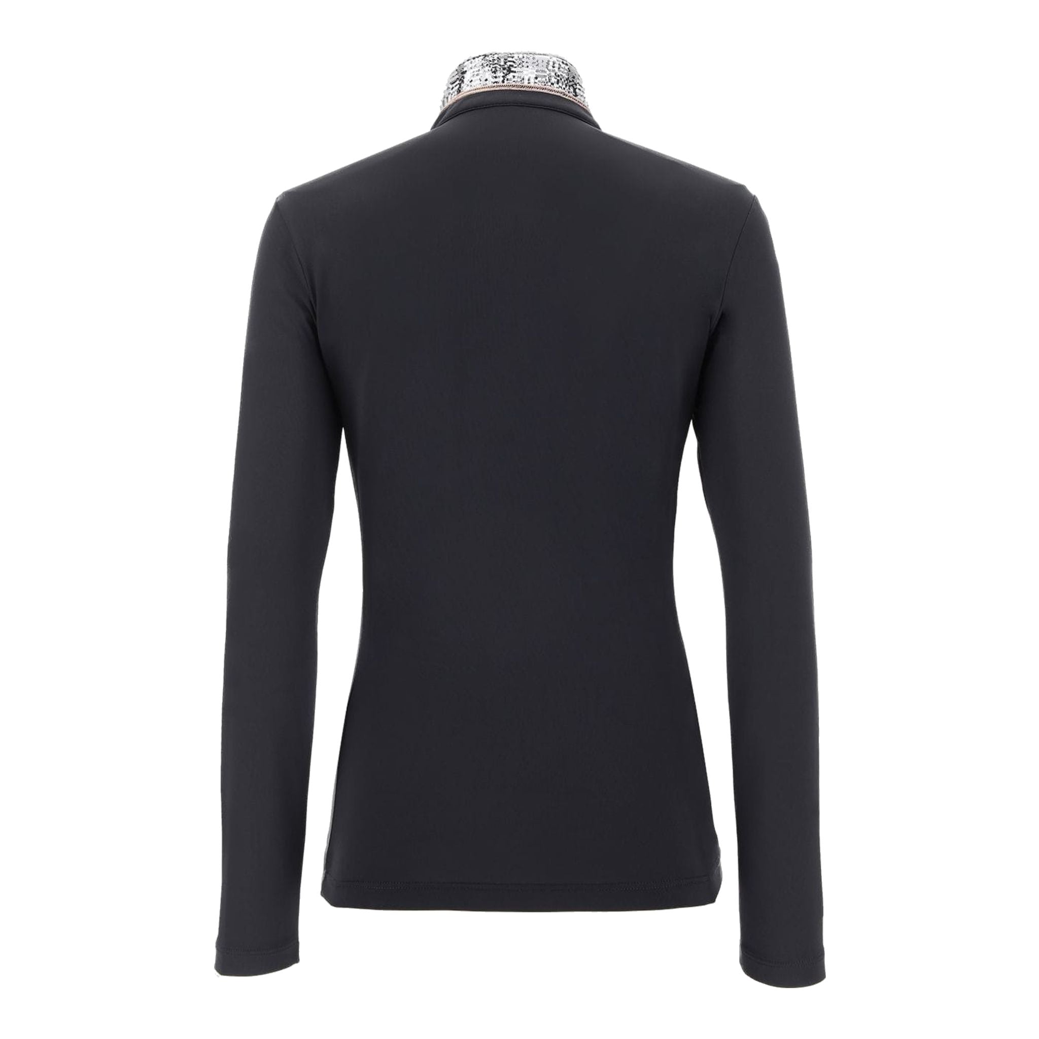 Chervo W Allout LS Polo Schwarz Damen