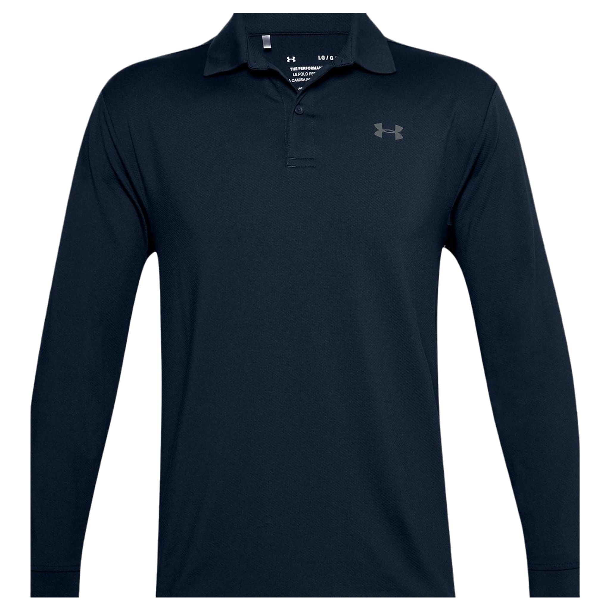 Under Armour Polo Langarm Performance 2,0 Navy Herren Herren