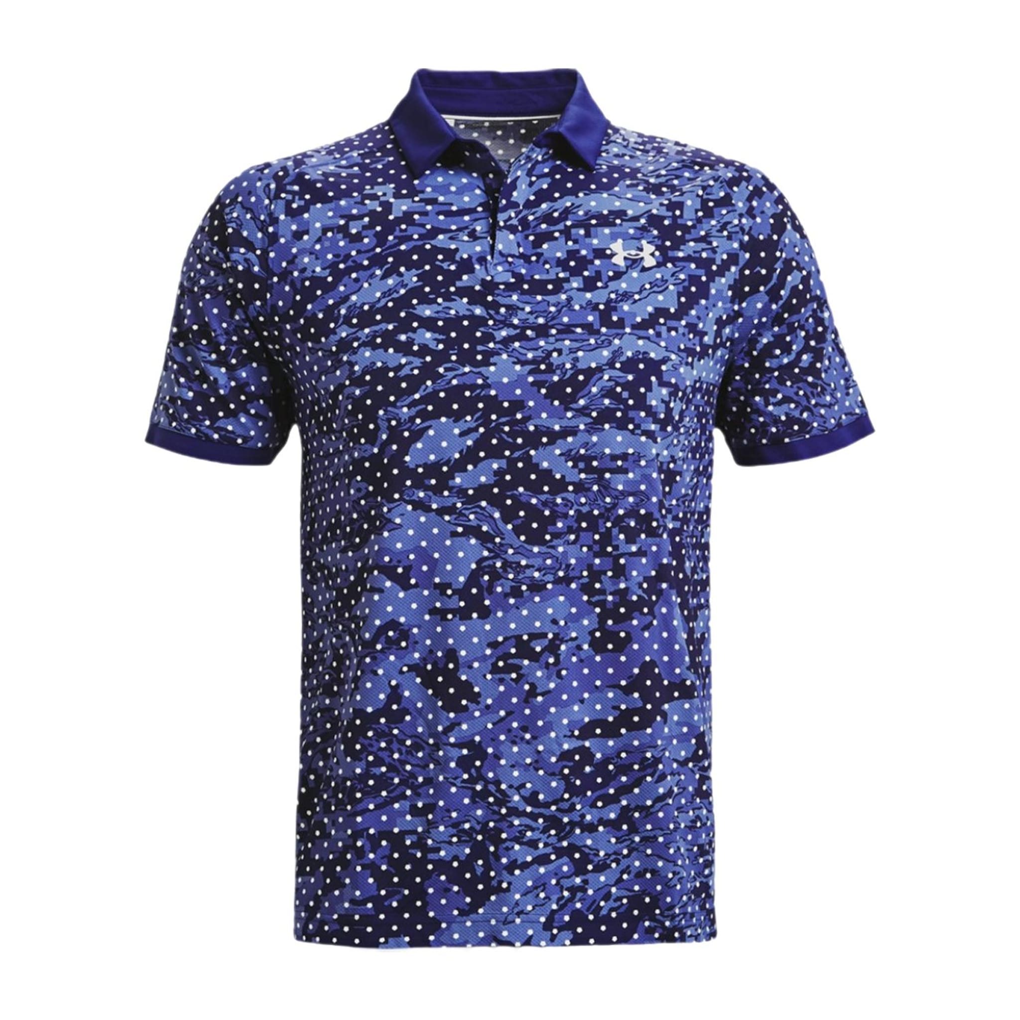 Under Armour Iso-Chill Penta Dot Polo Regal/Halo Gray Herren