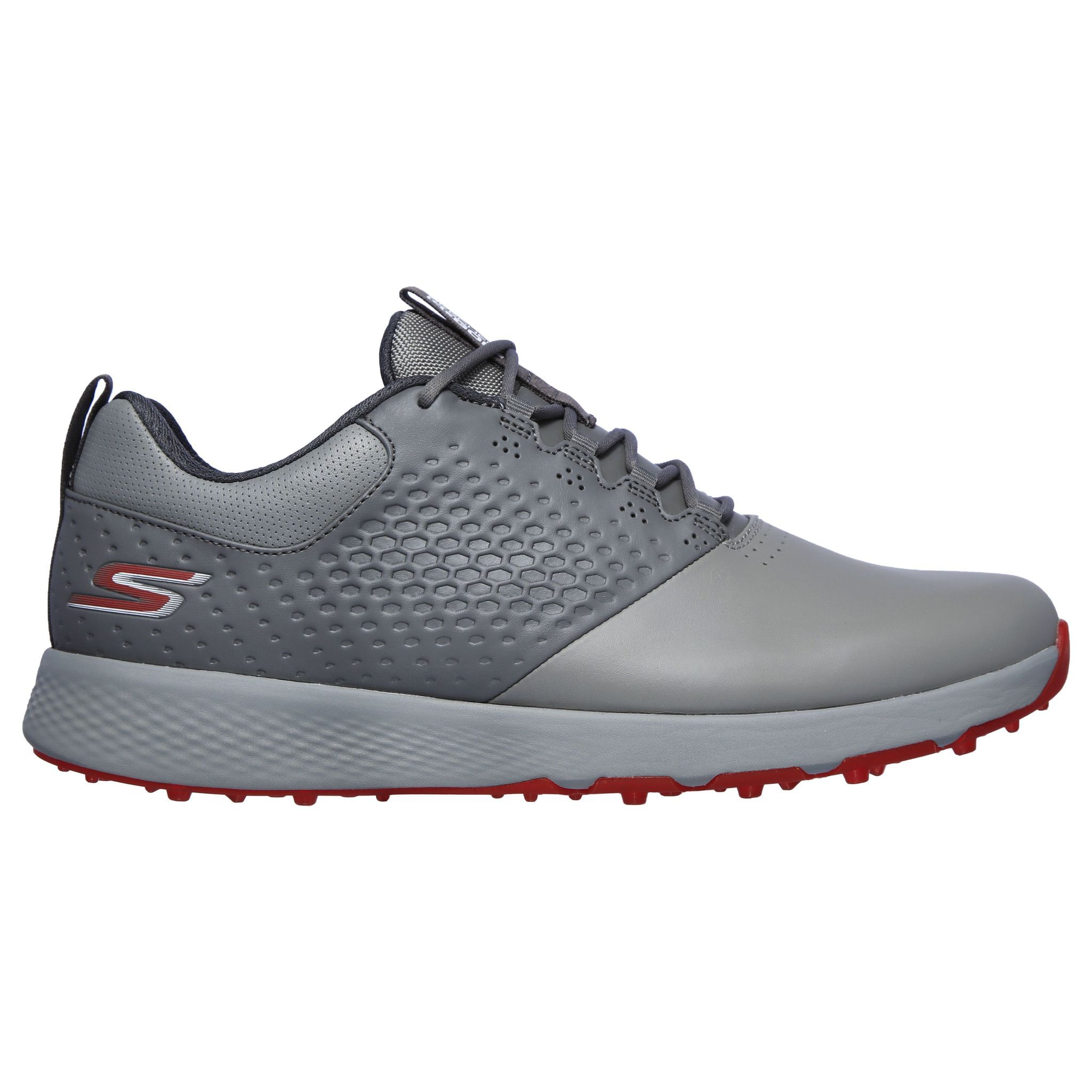 Skechers M Elite 4 Charcoal/Red Herren