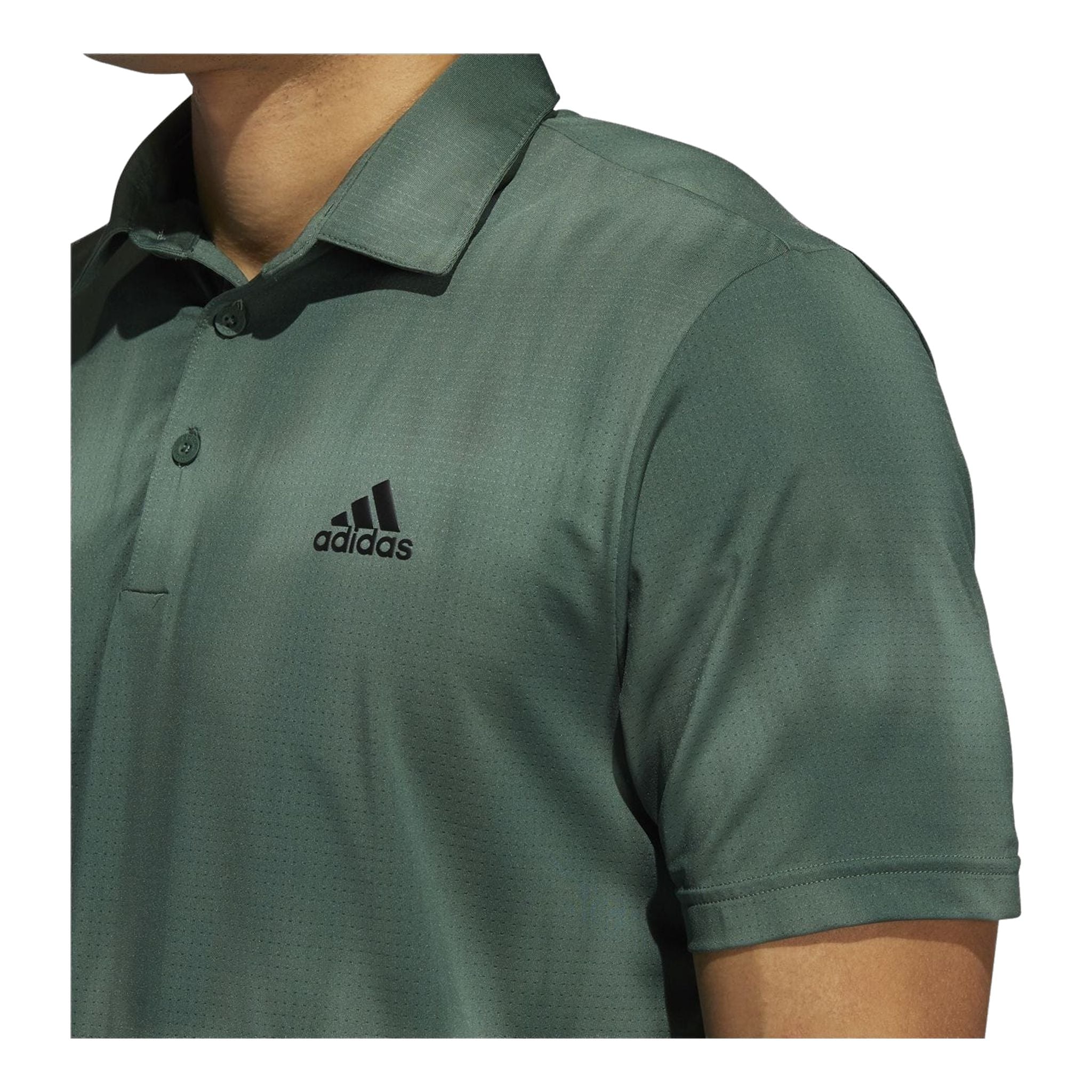 Adidas Novelty Dye SS Polo Grün/Grau Herren