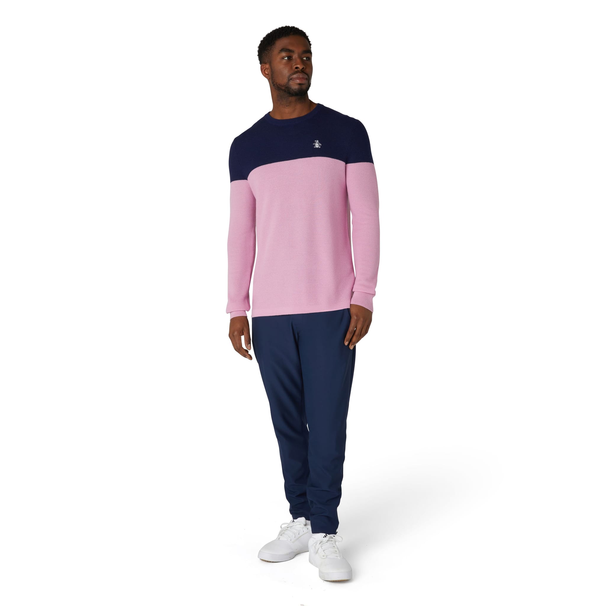 Original Penguin Heritage Color Block Sweater Herren