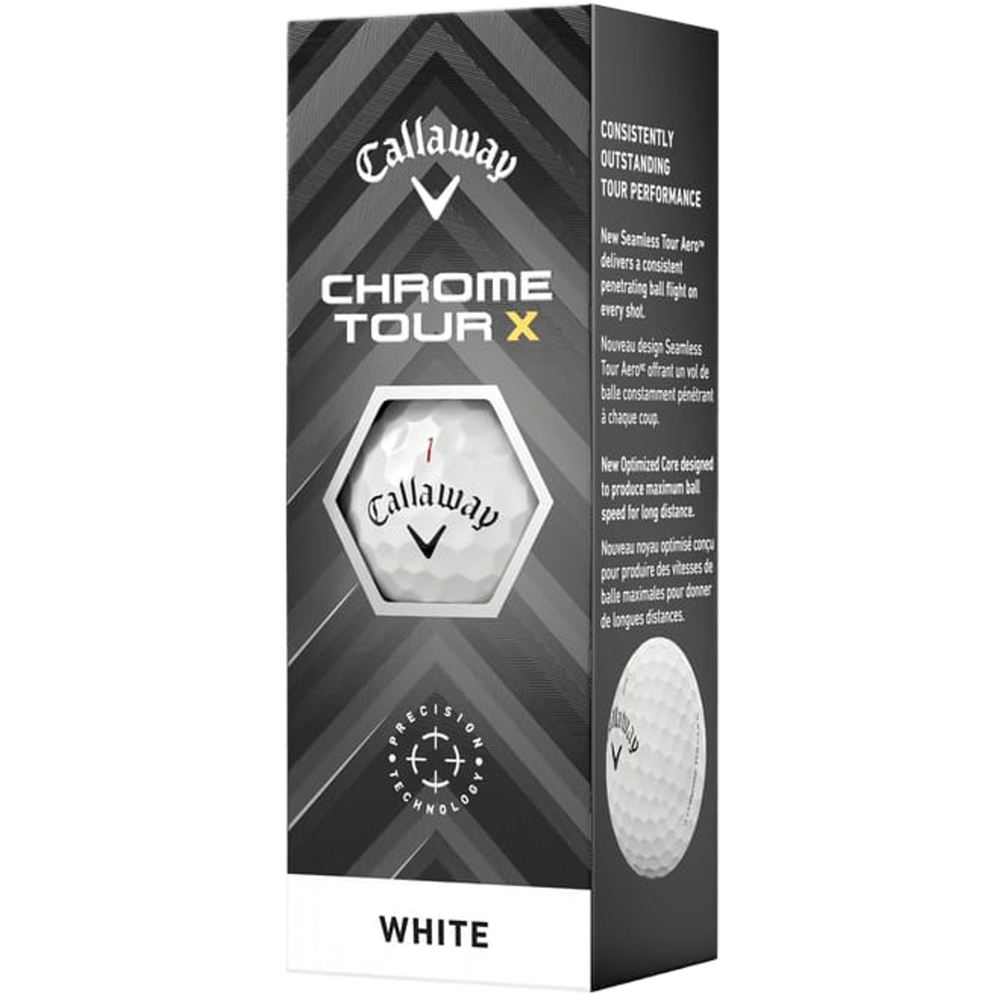 Callaway Chrome Tour X [12 Stück] Golfbälle (2024)