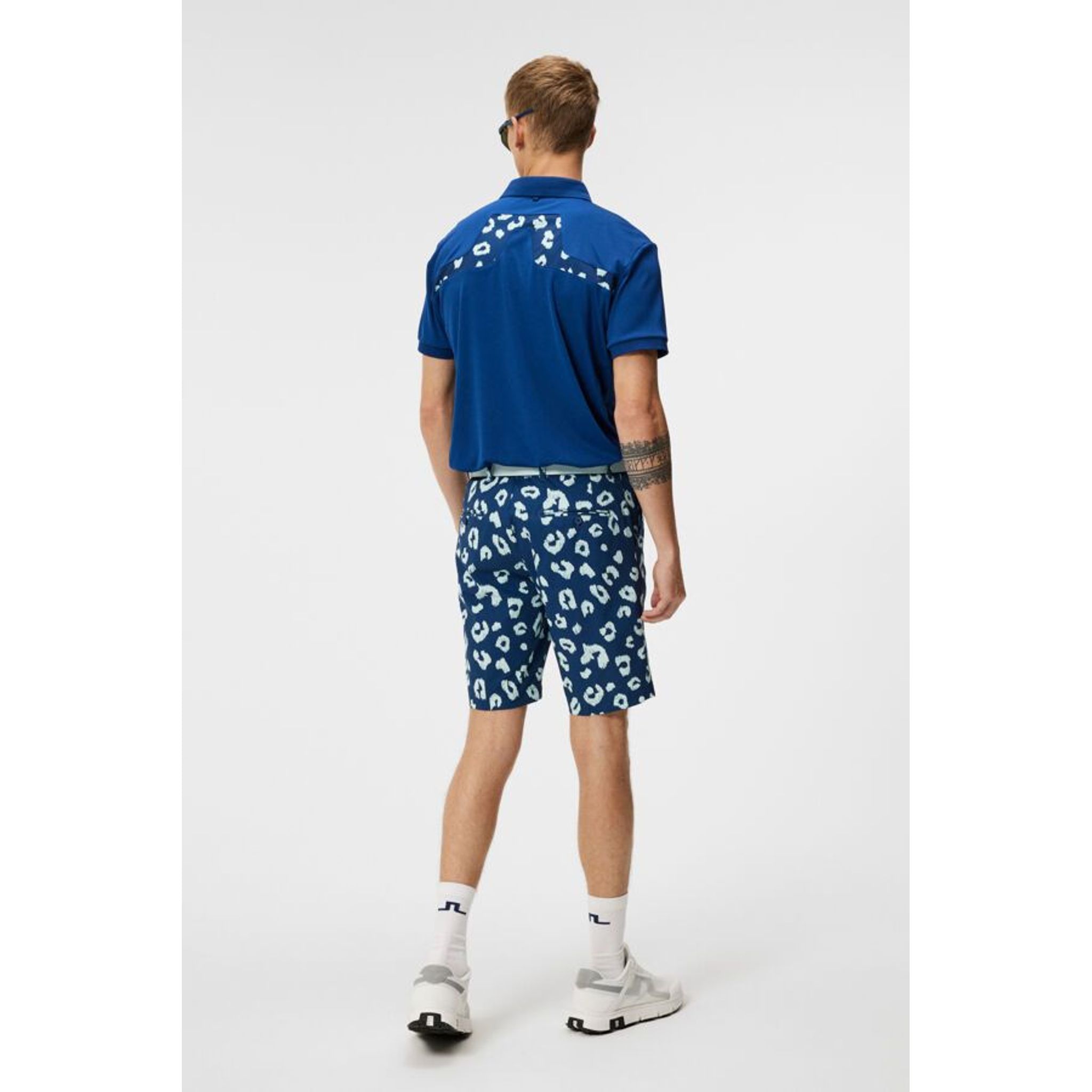 J. Lindeberg KV Regular Fit Print Polo Herren