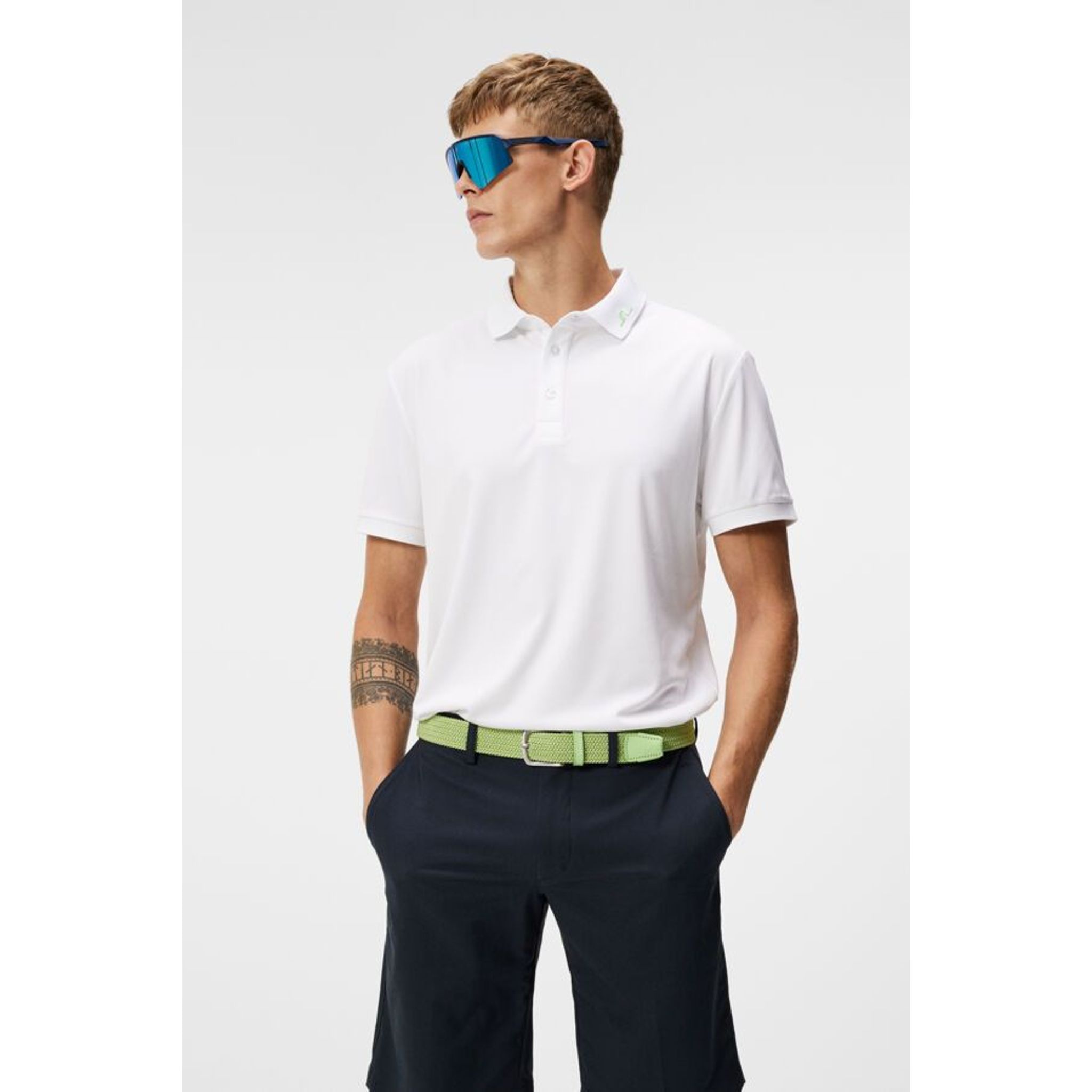 J. Lindeberg KV Regular Fit Print Polo Herren