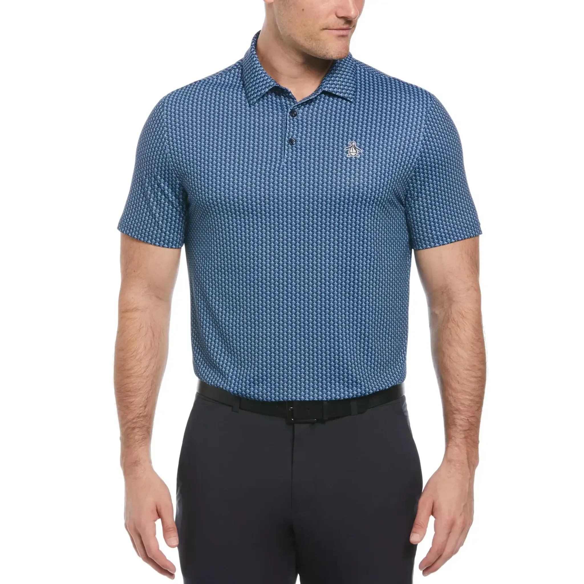 Original Penguin Polo pre pána s potlačou All-Over Pete