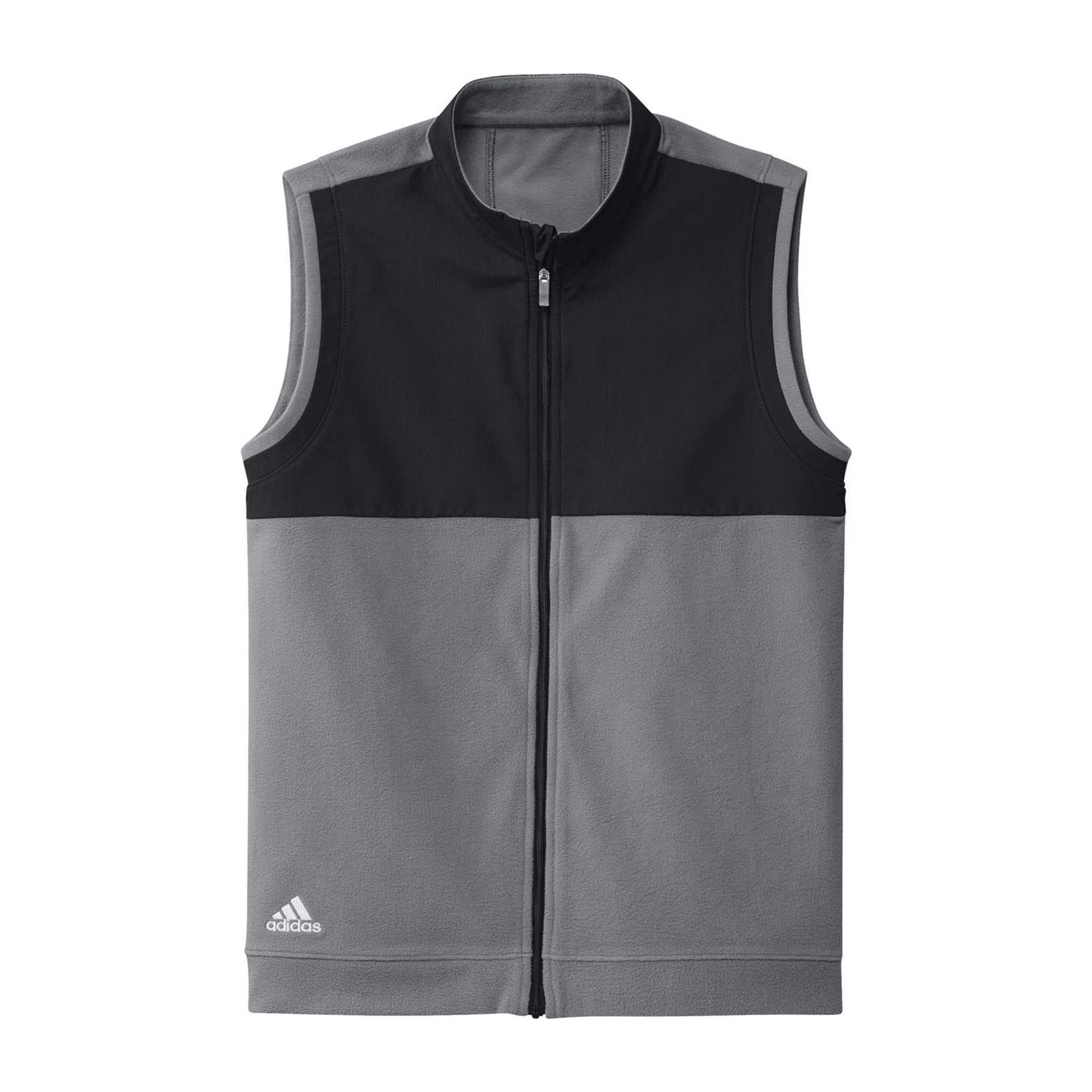 Adidas Jr. Fleece Gilet Grau/Schwarz J140