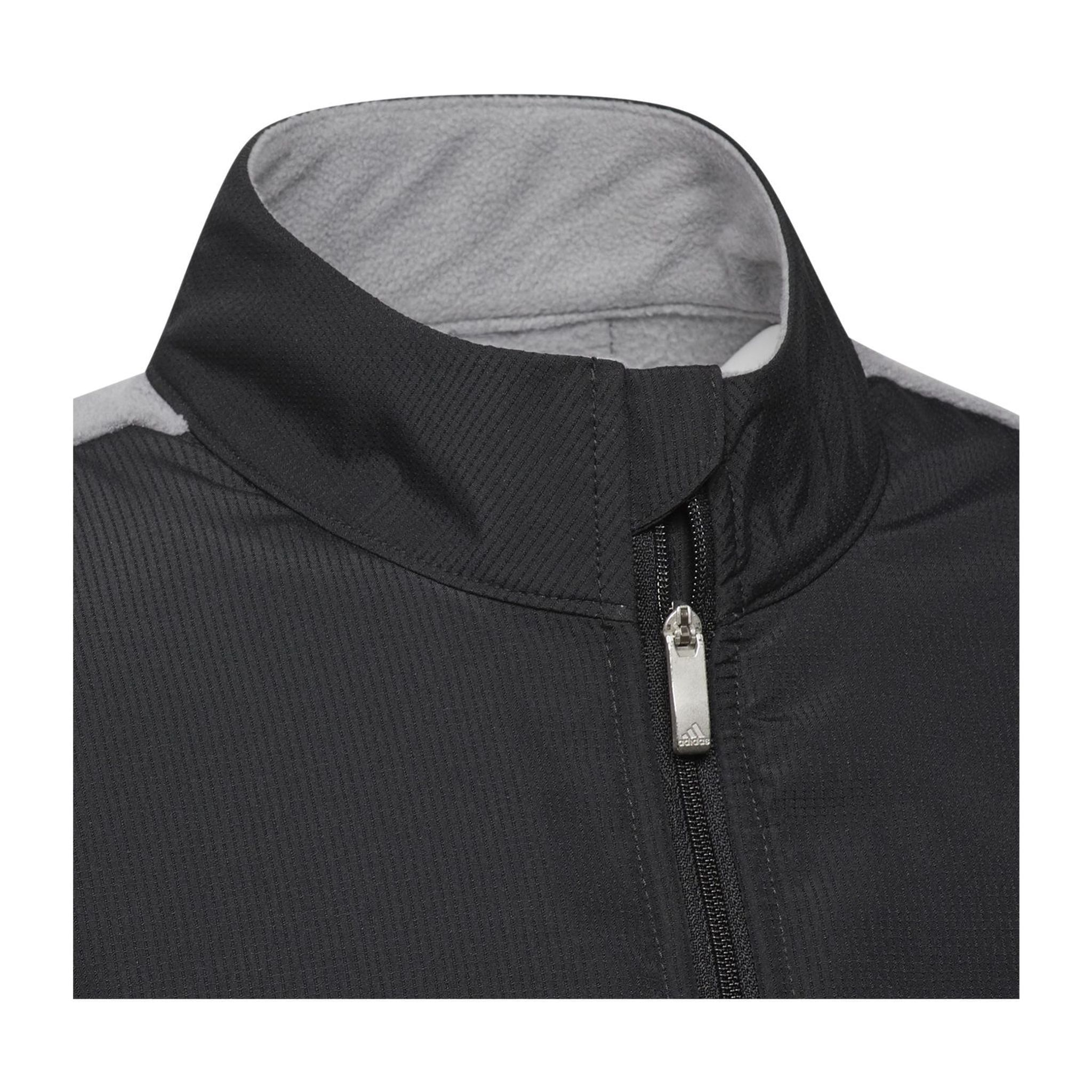 Adidas Jr. Fleece Gilet Grau/Schwarz J140