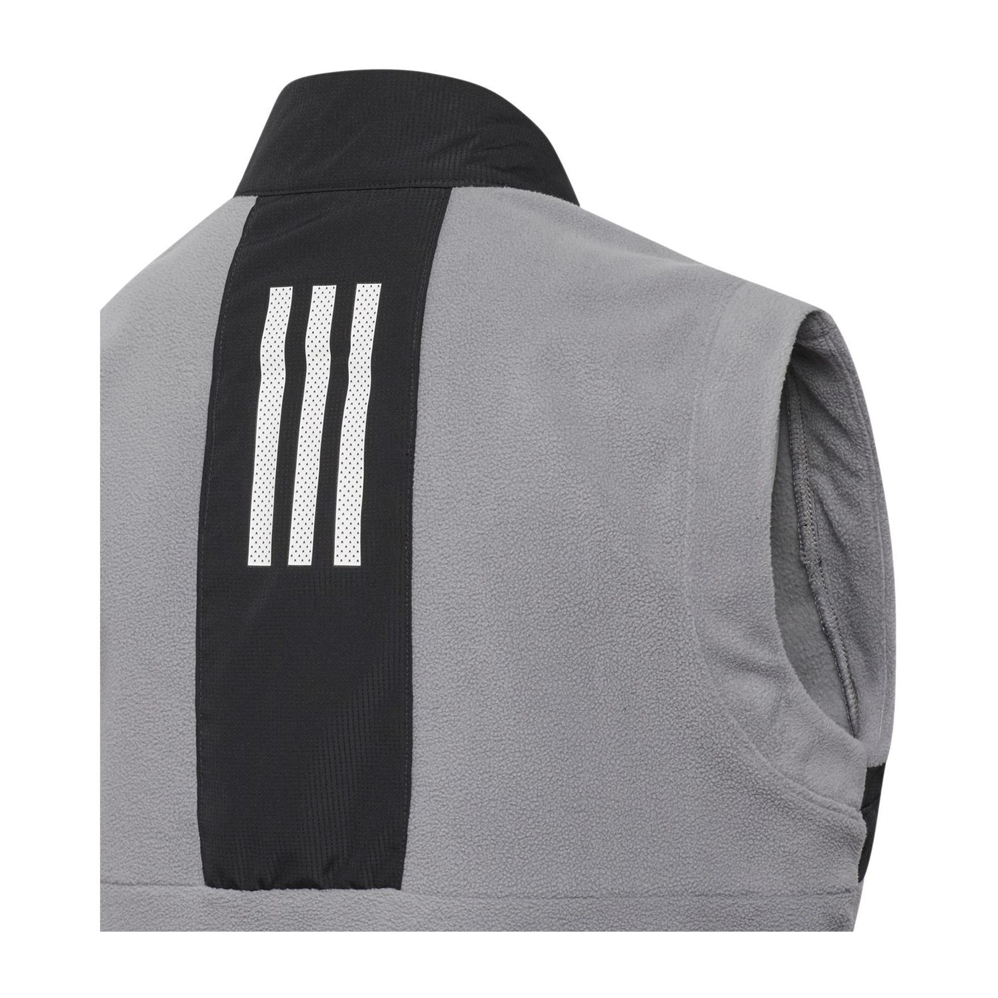 Adidas Jr. Fleece Gilet Grau/Schwarz J140