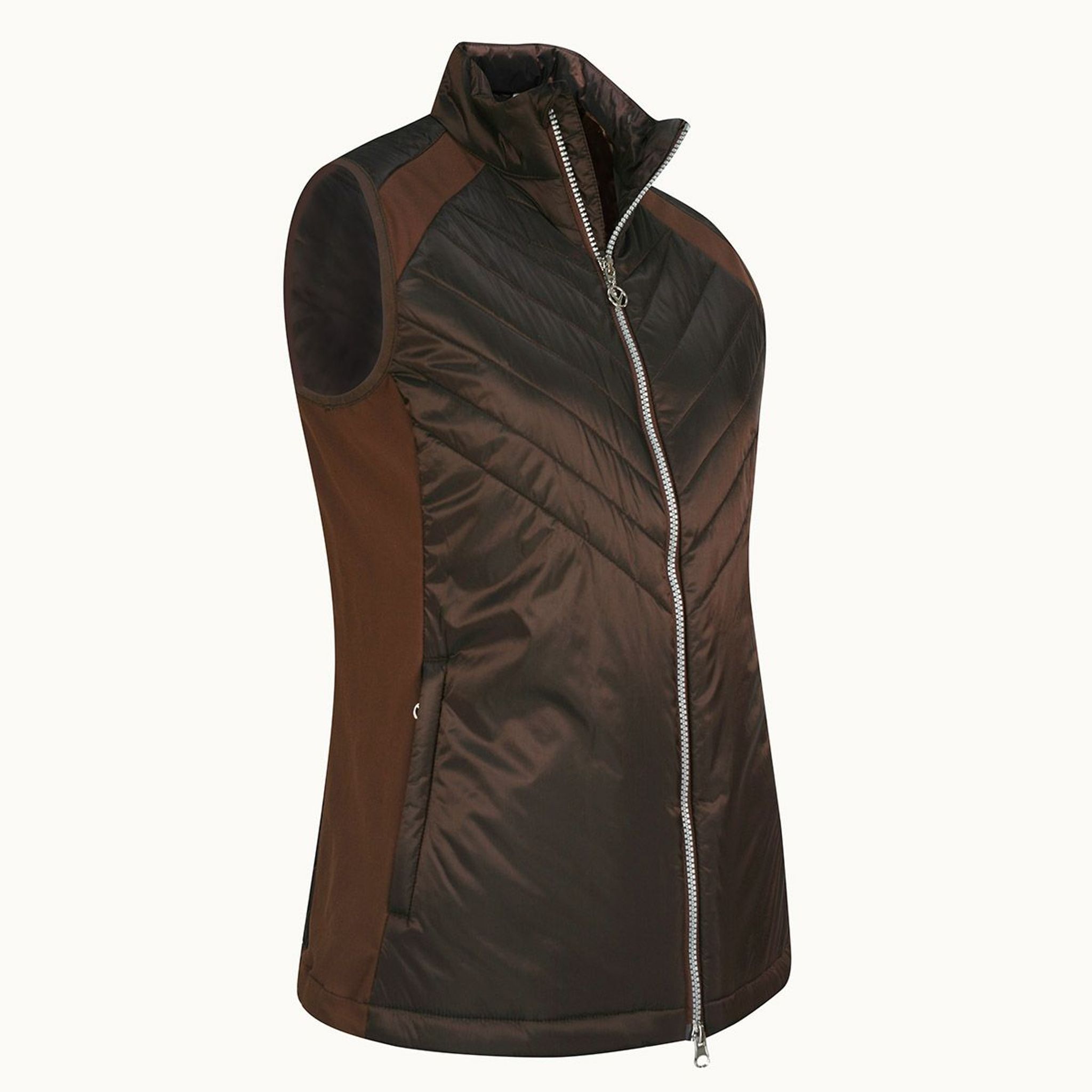 Callaway Engineered Chev Quilted Weste Damen