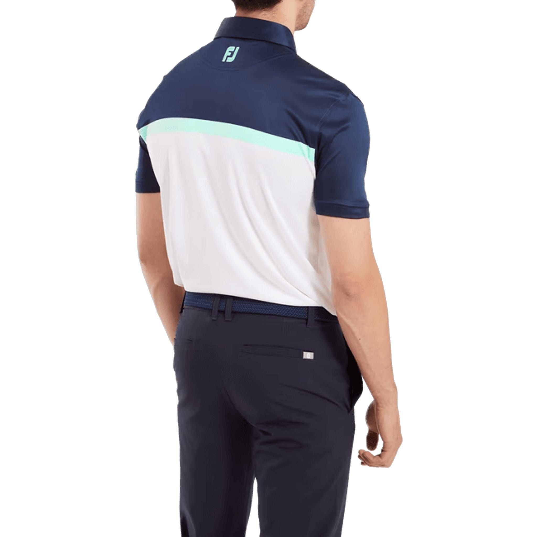 Footjoy Footjoy Colour Block Lisle Polo Herren Herren