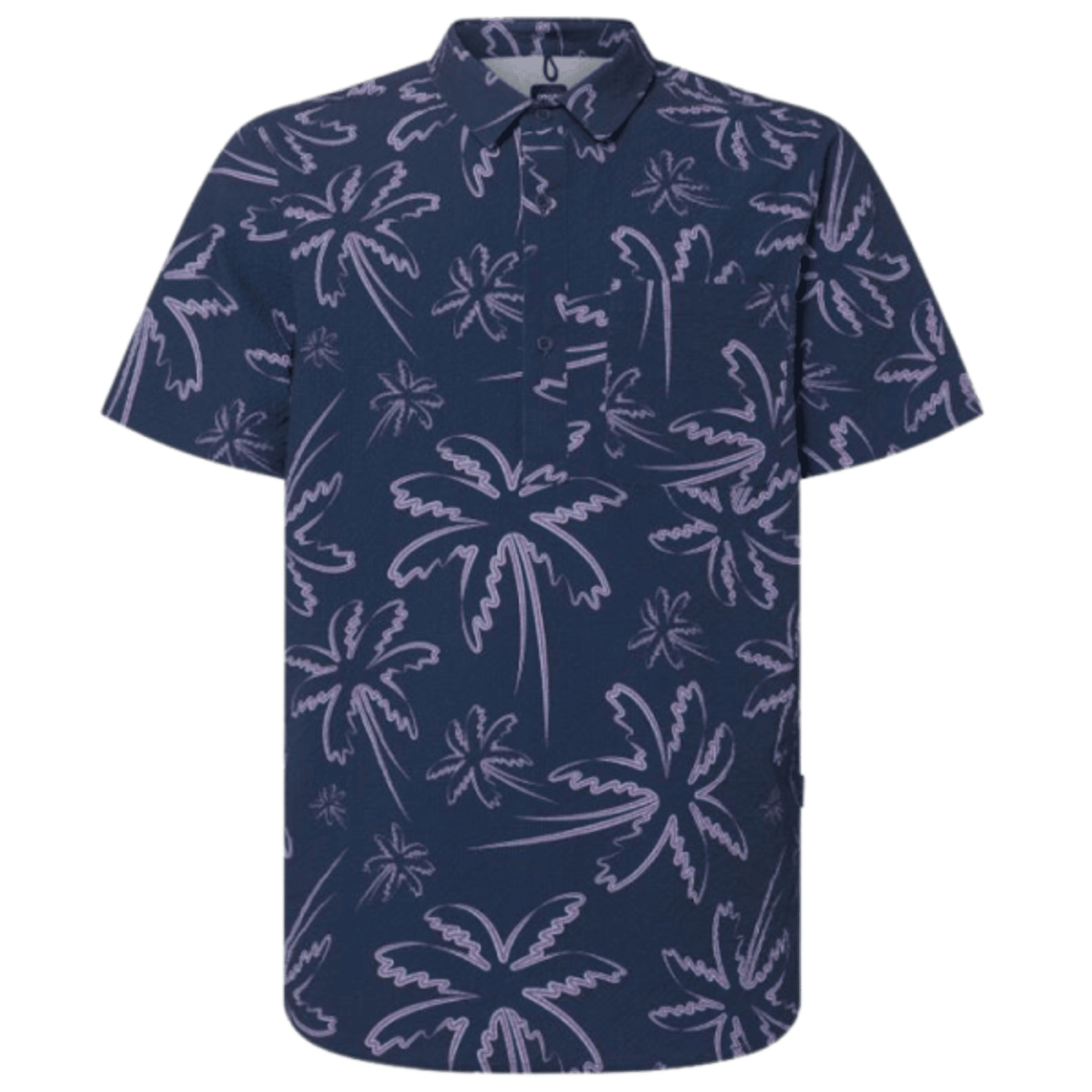 Oakley Deco Palms Button Down Poloshirt Herren