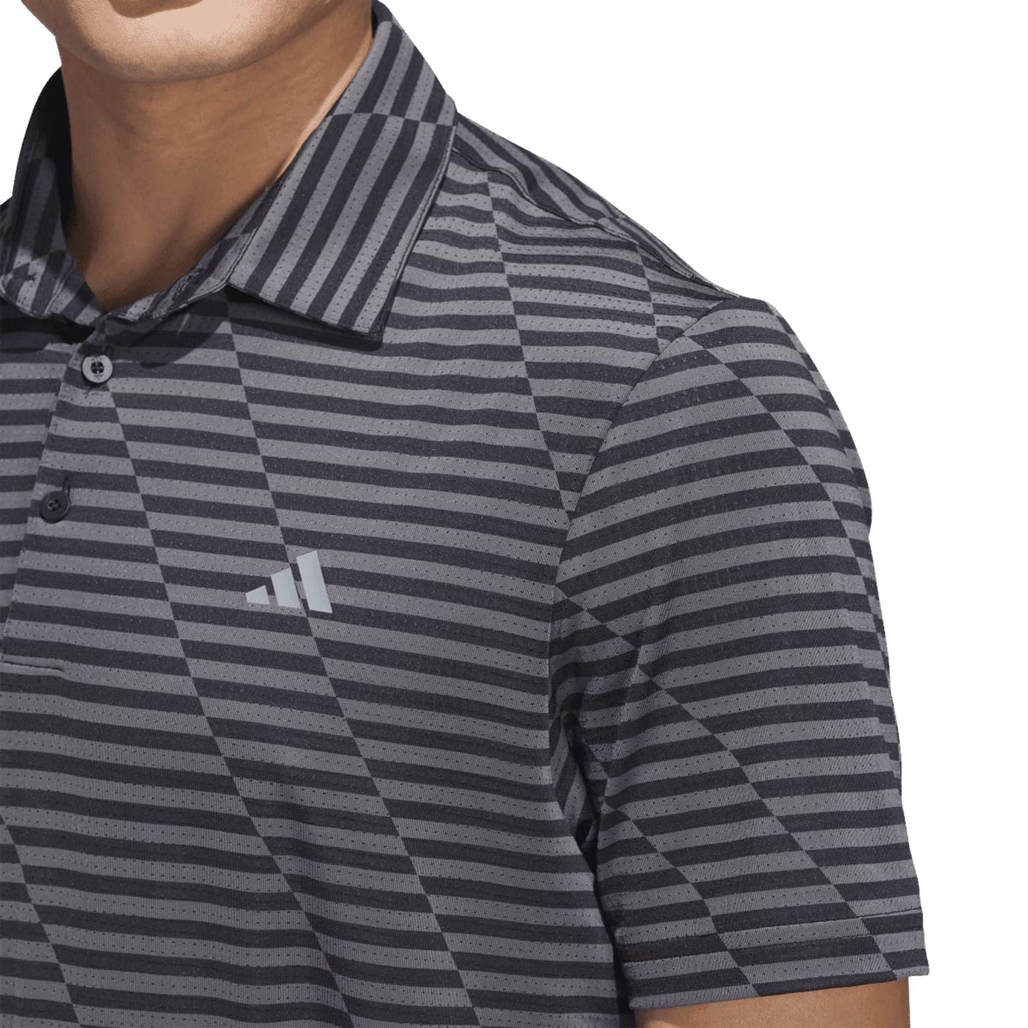 Adidas Ultimate365 Mesh Print Poloshirt Herren