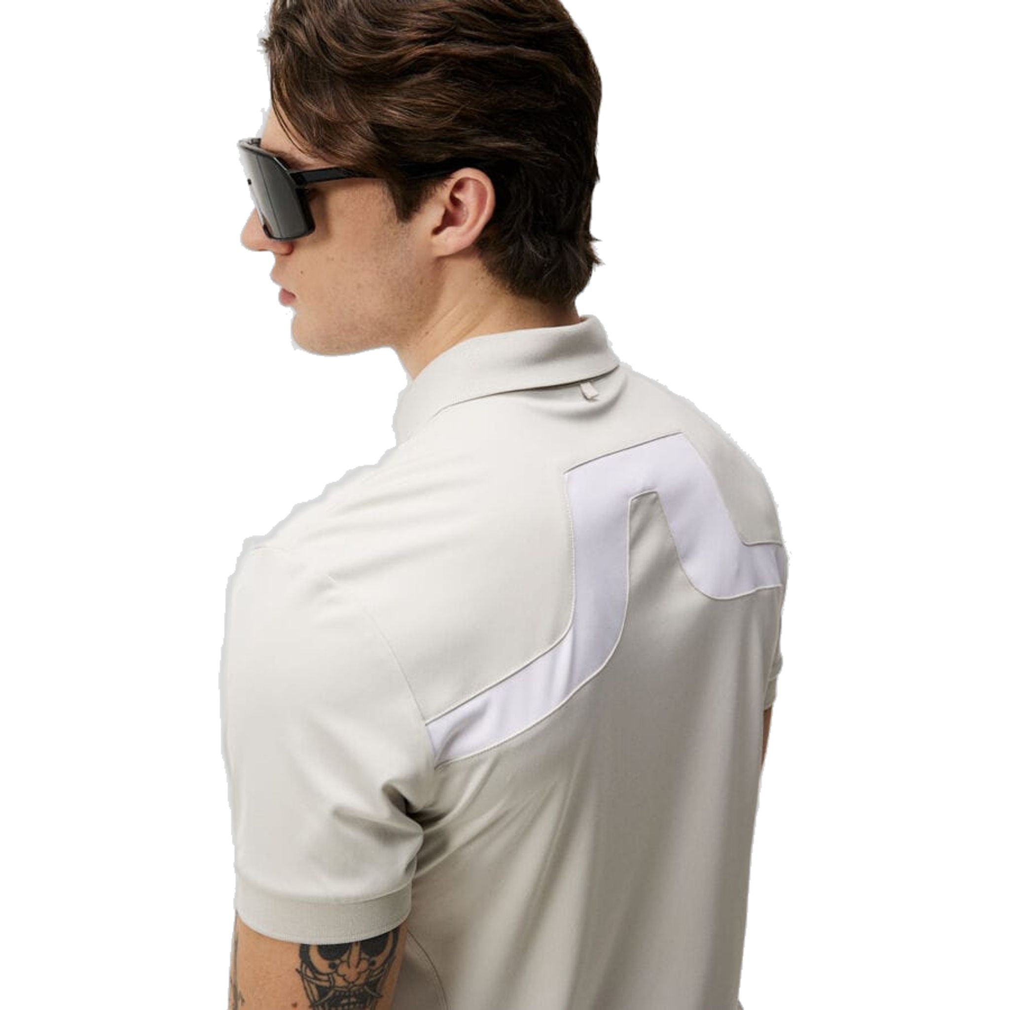 J. Lindeberg KV Regular Fit Print Polo Herren